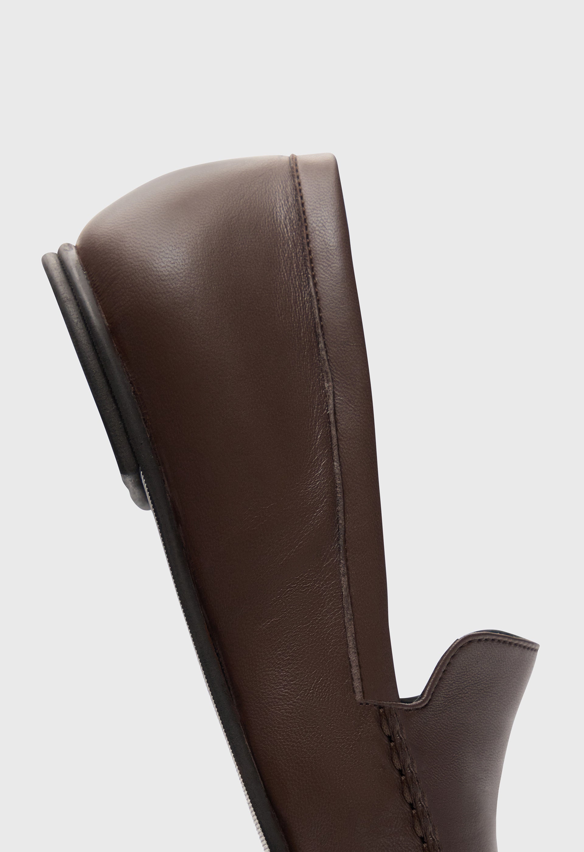 BOROS Mocassins en cuir nappa