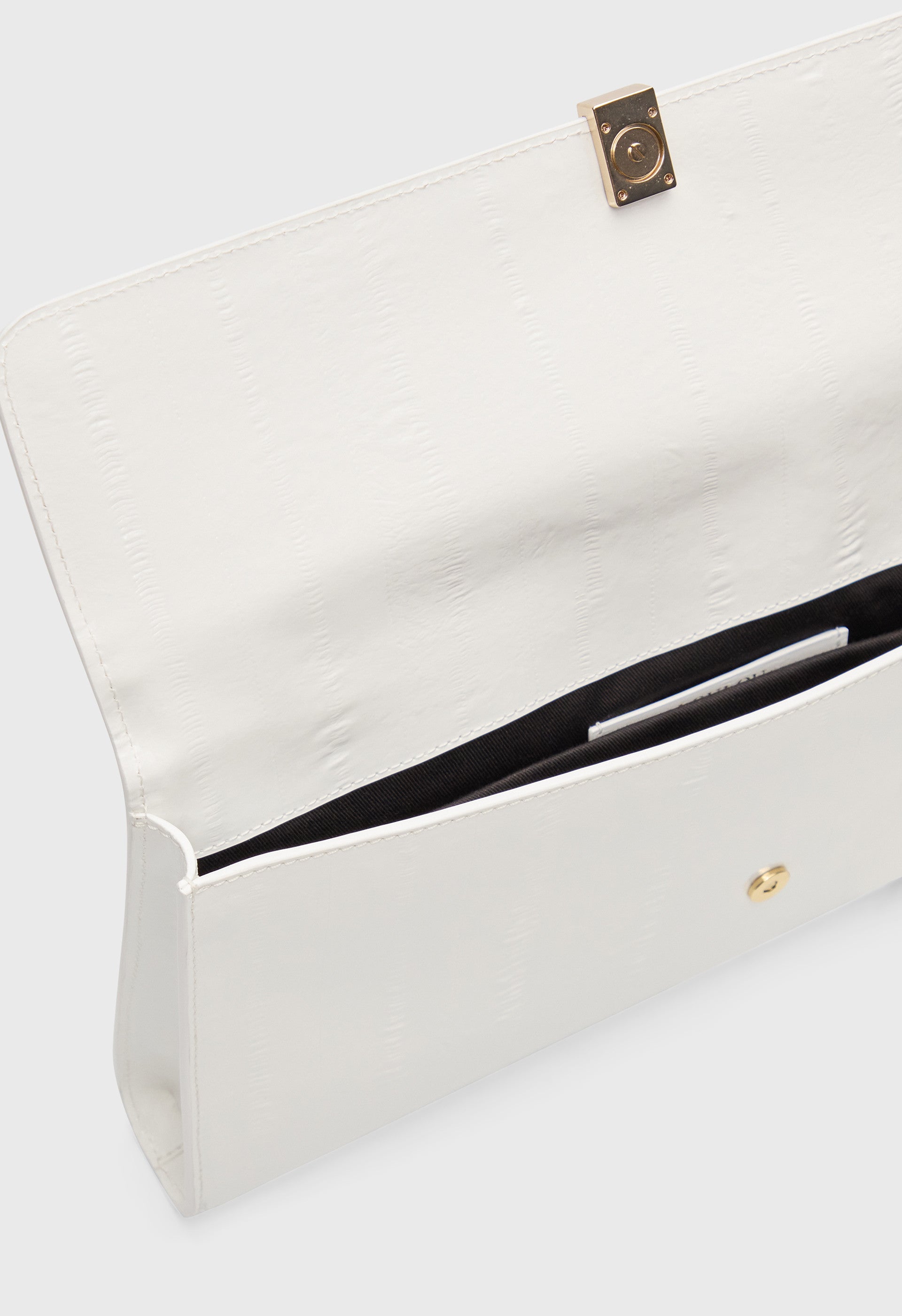 LYDIAN Pochette en cuir effet anguille