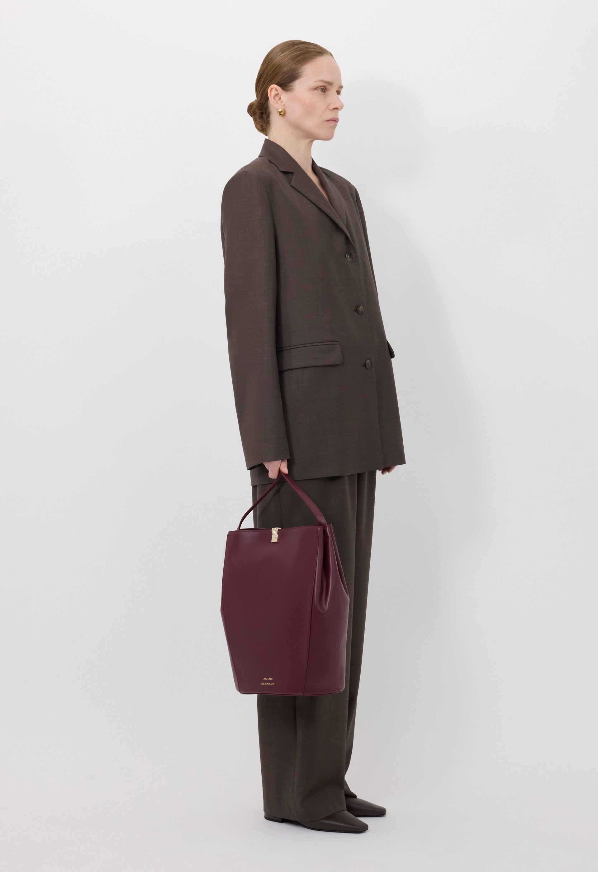 MARCIA Chambray wool jacket