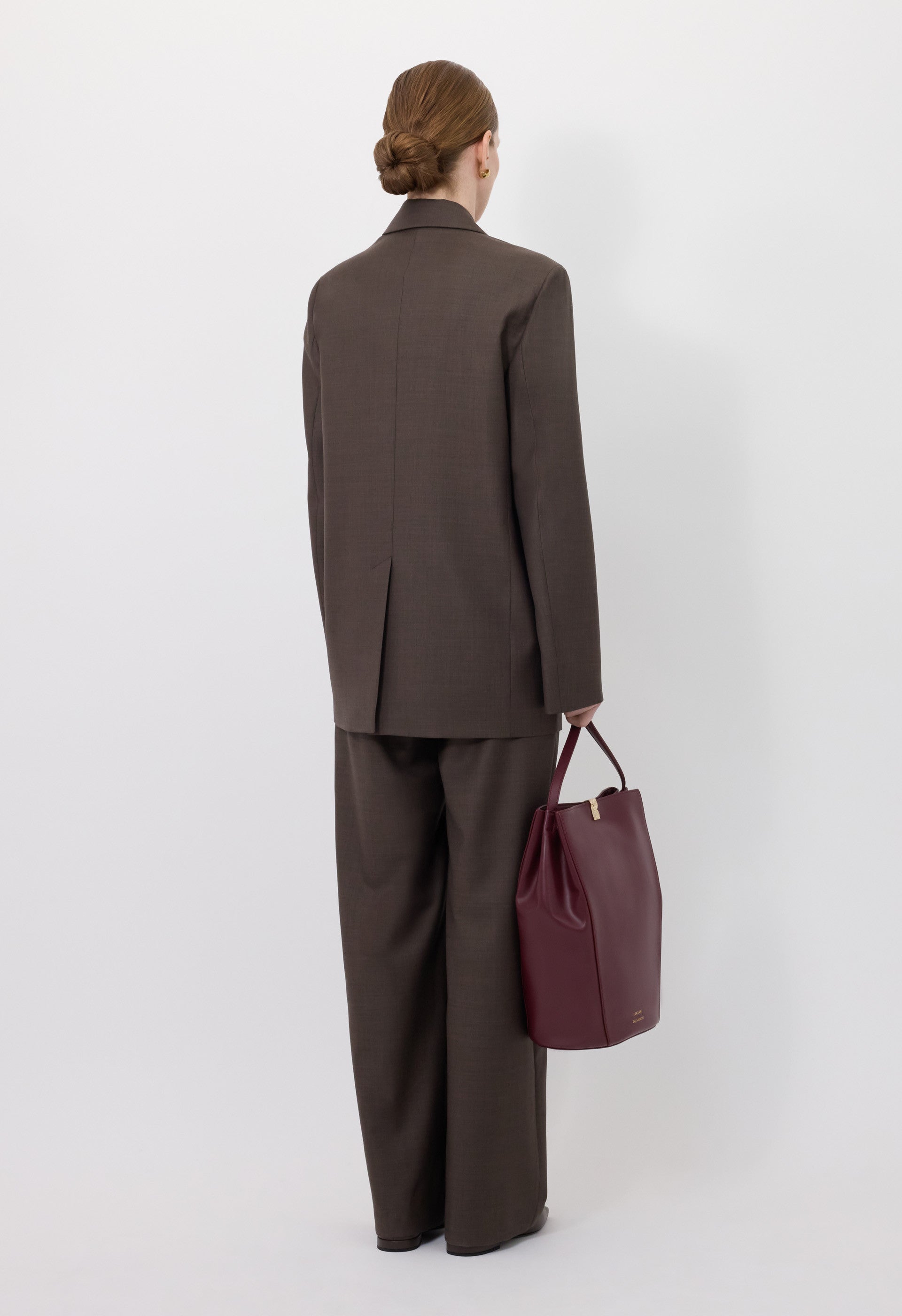MARCIA Chambray wool jacket