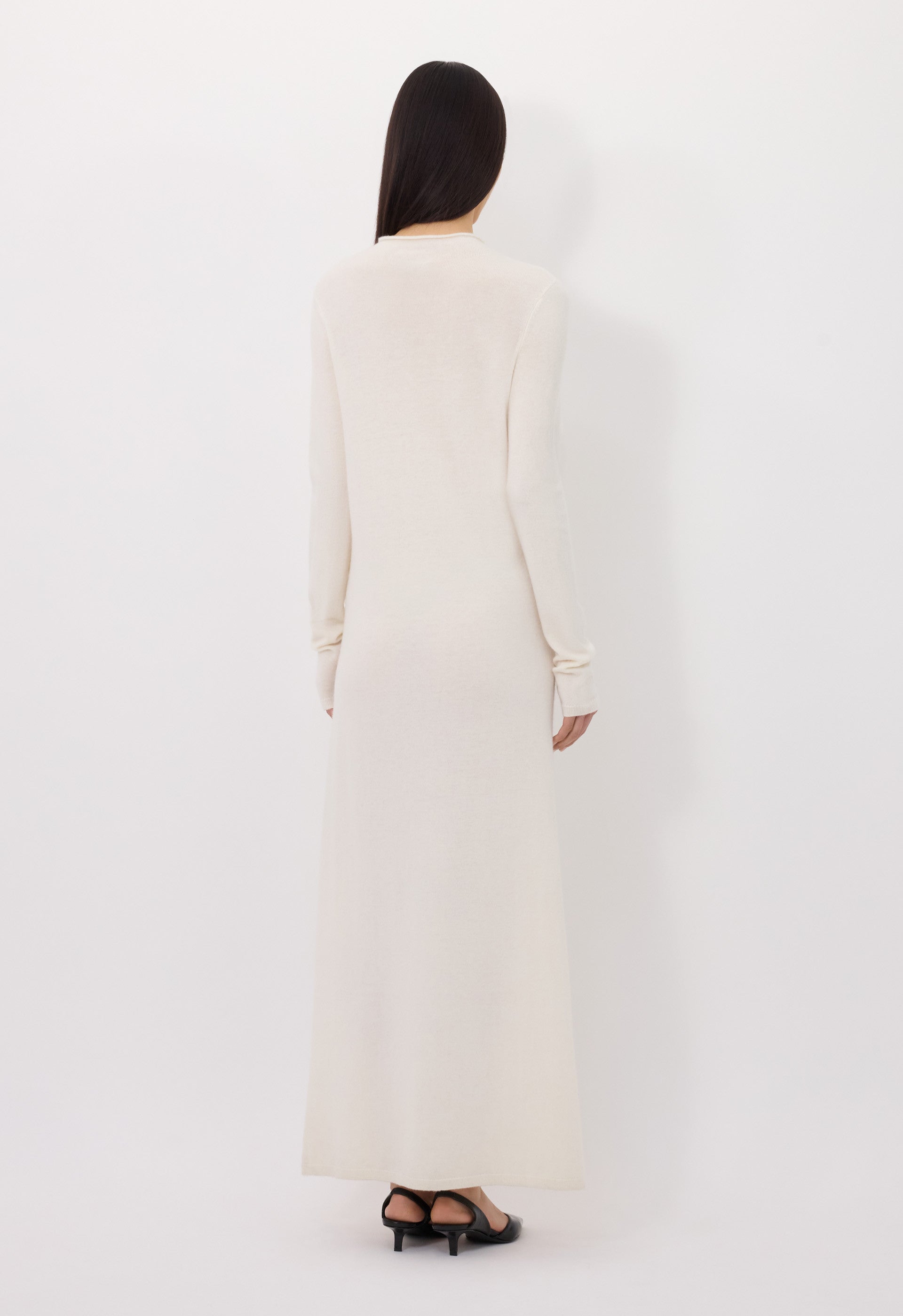 LUCERO Long metal ornament dress
