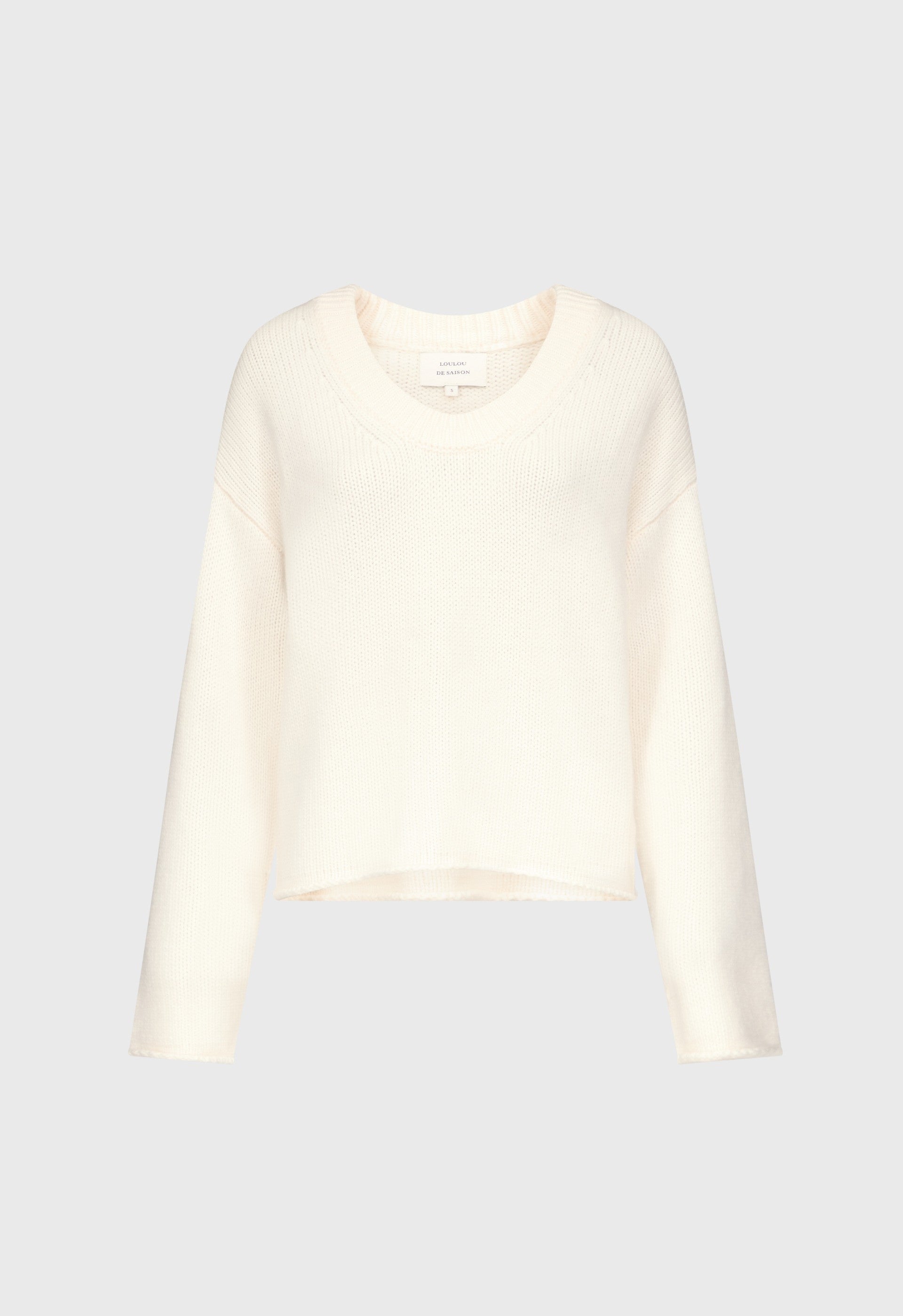 DERRY Plunging U neck sweater