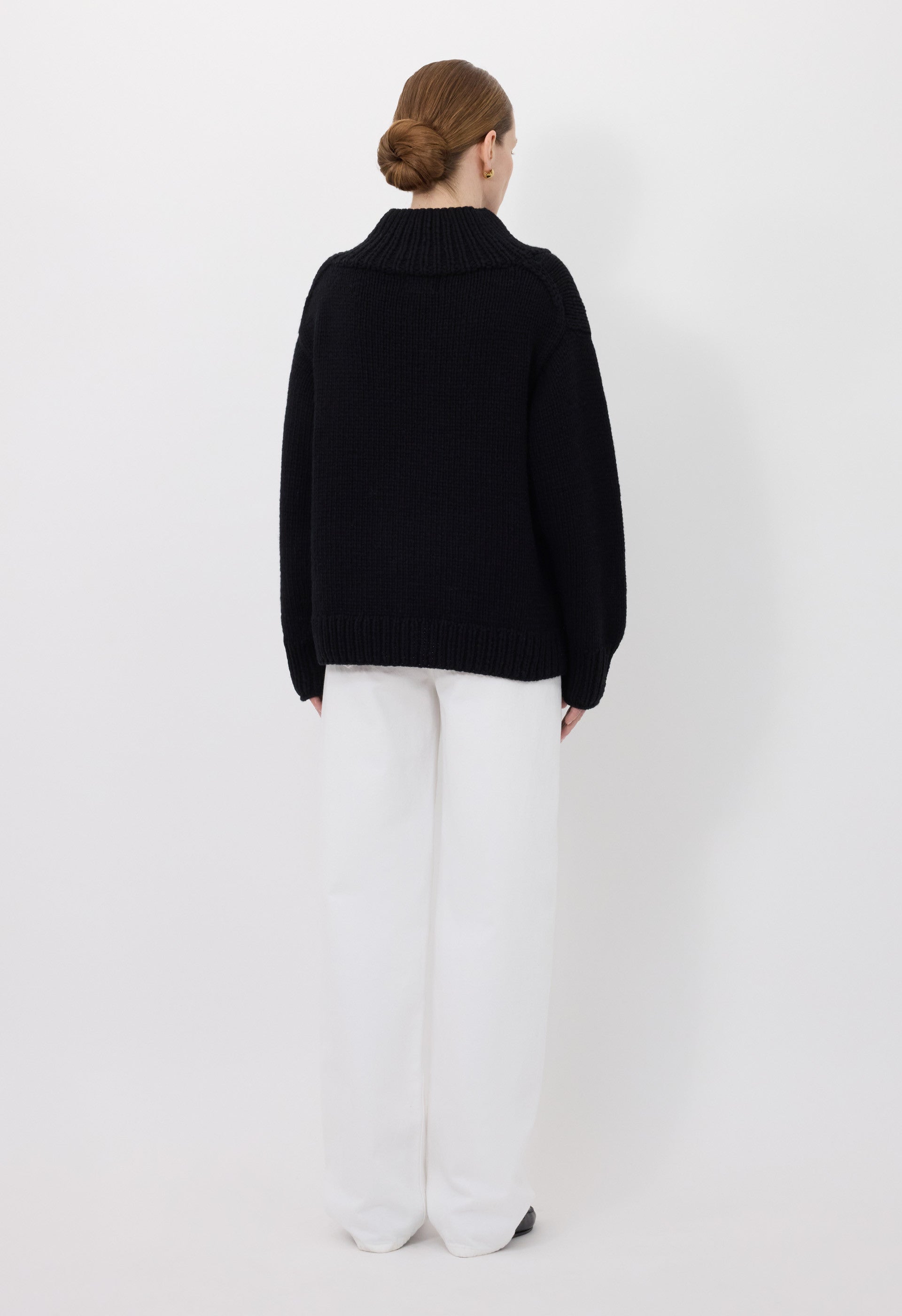 RYLE Hand-knit cashmere sweater
