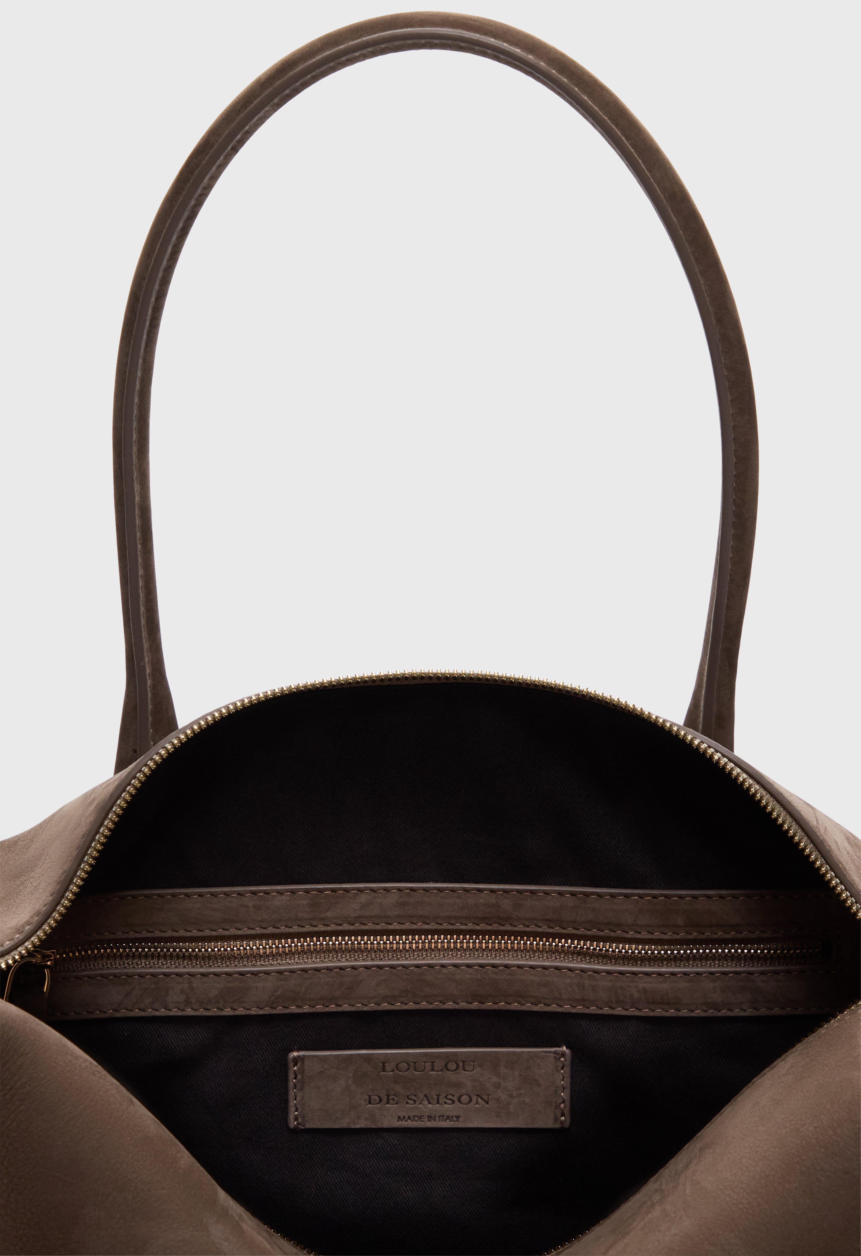 CLAUS Cylindric leather bag