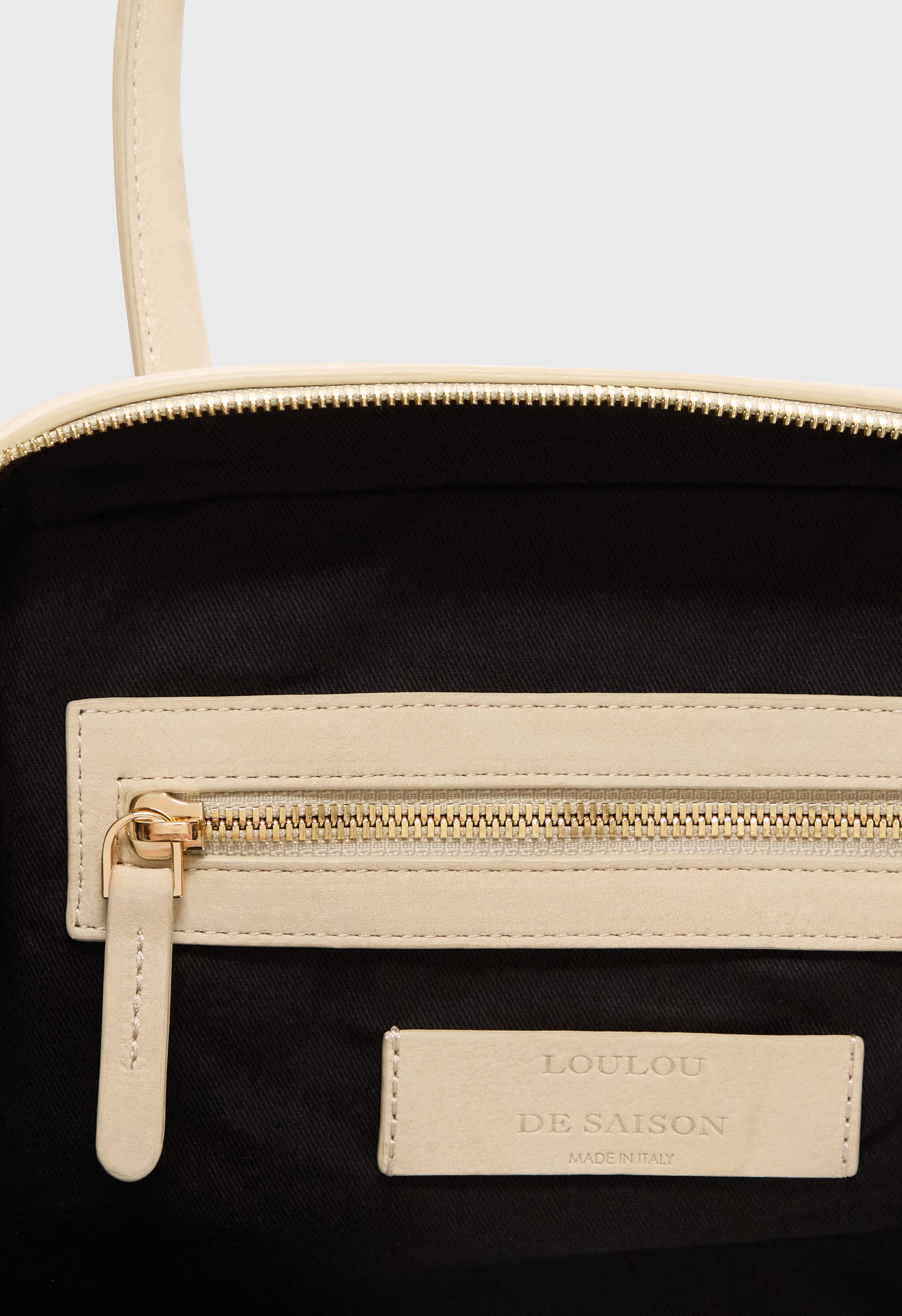 BRAHMS Petit sac bowling en cuir