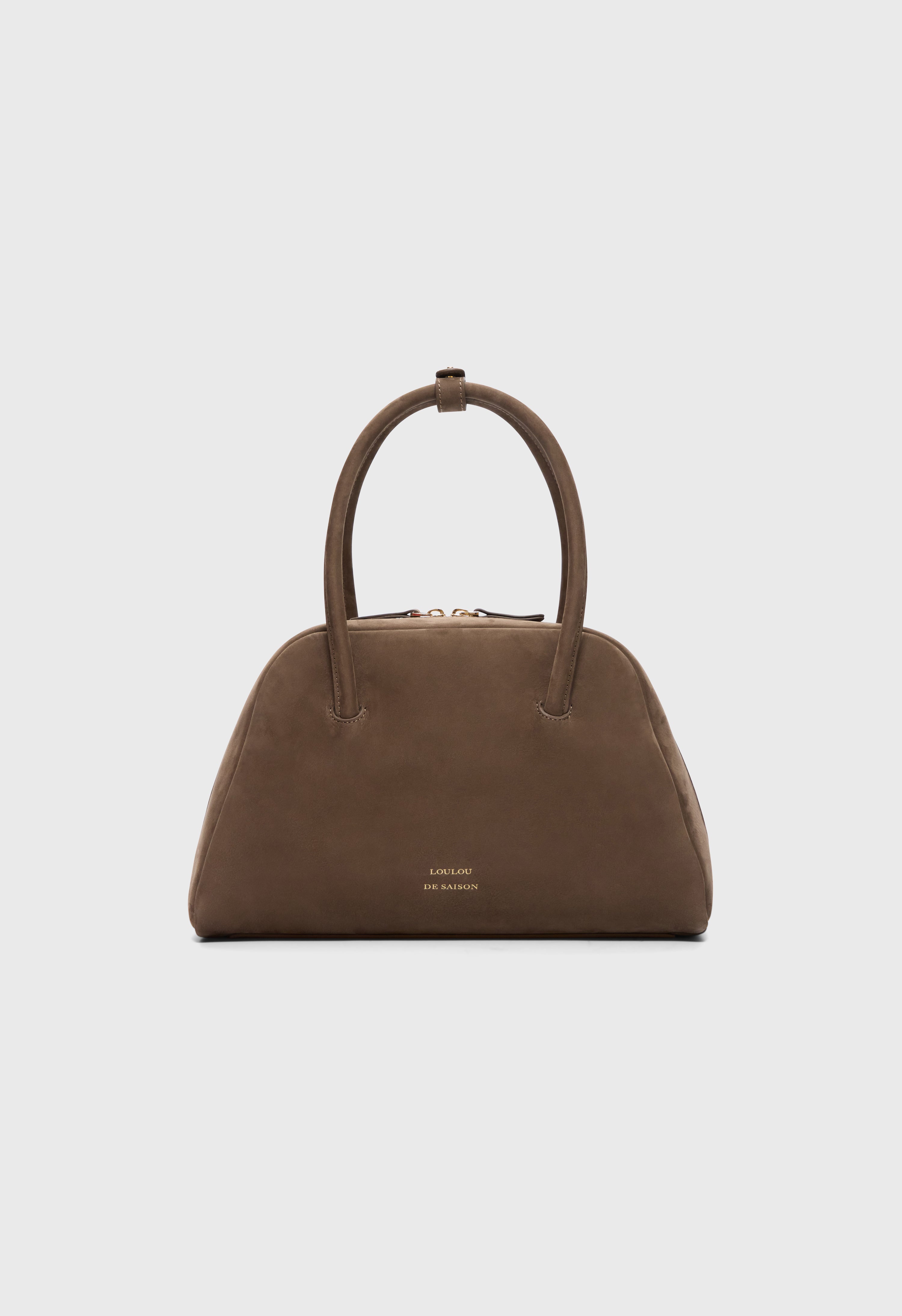 BRAHMS Petit sac bowling en cuir