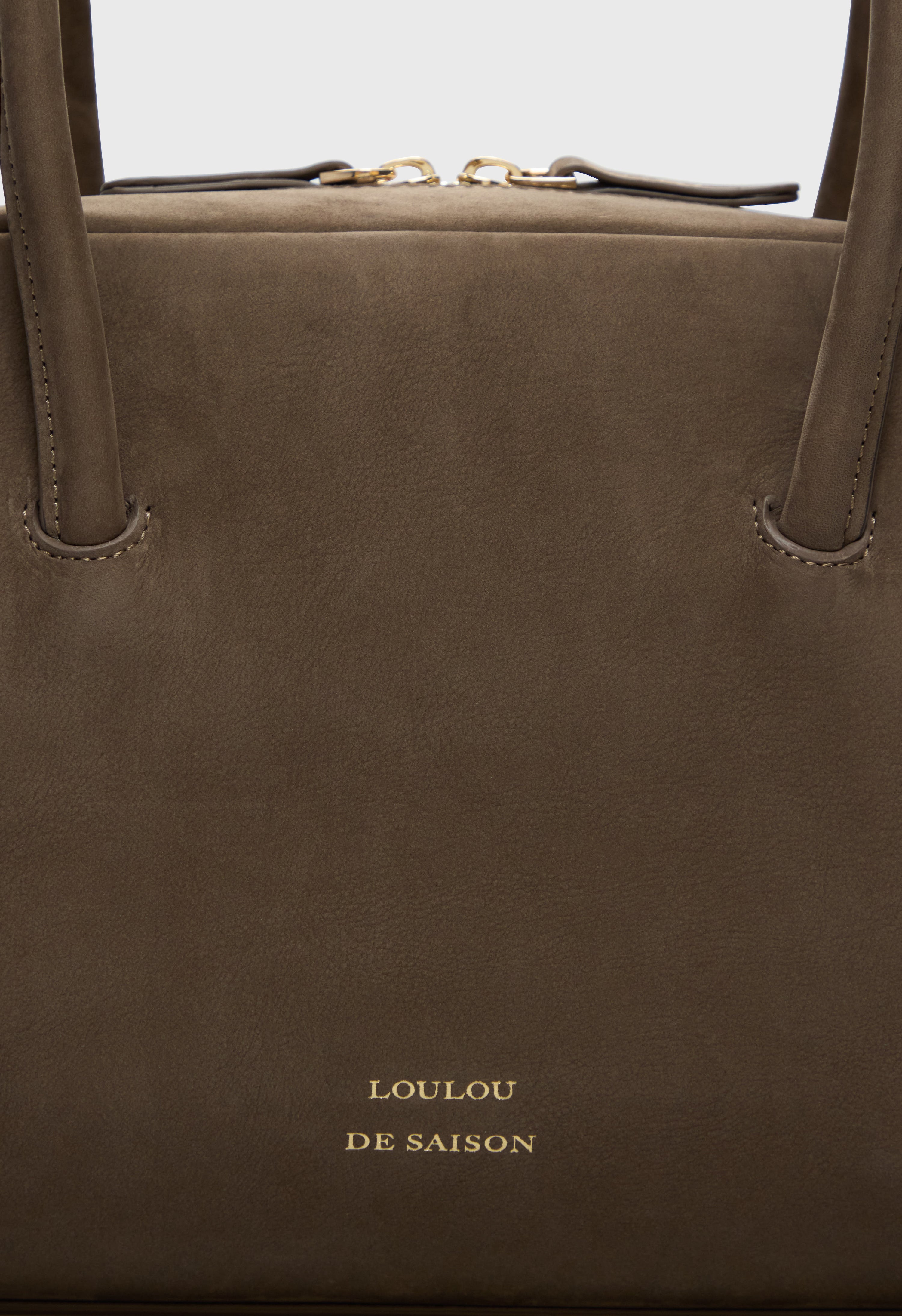 BRAHMS Petit sac bowling en cuir