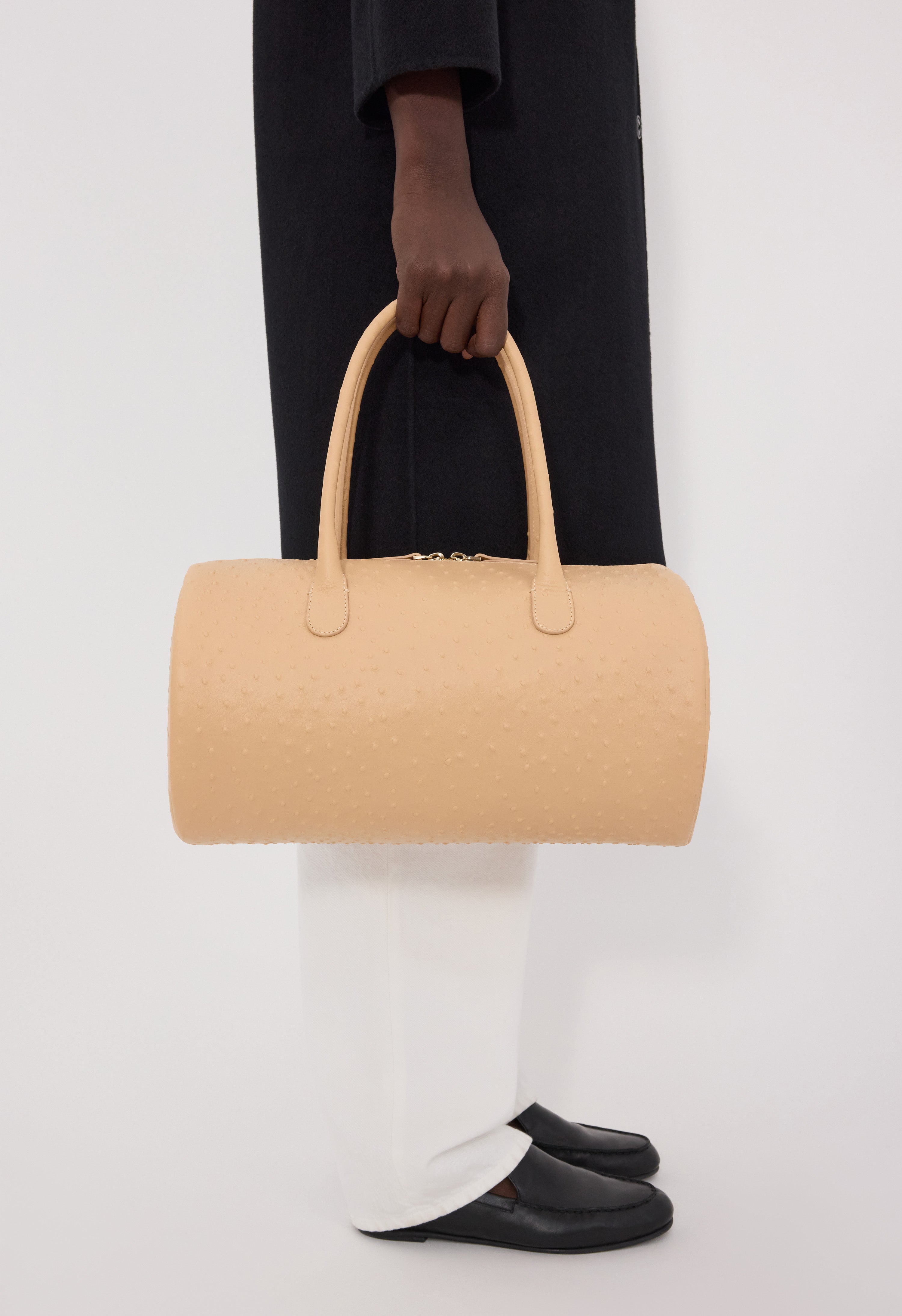 ALISTER Cylindric leather bag
