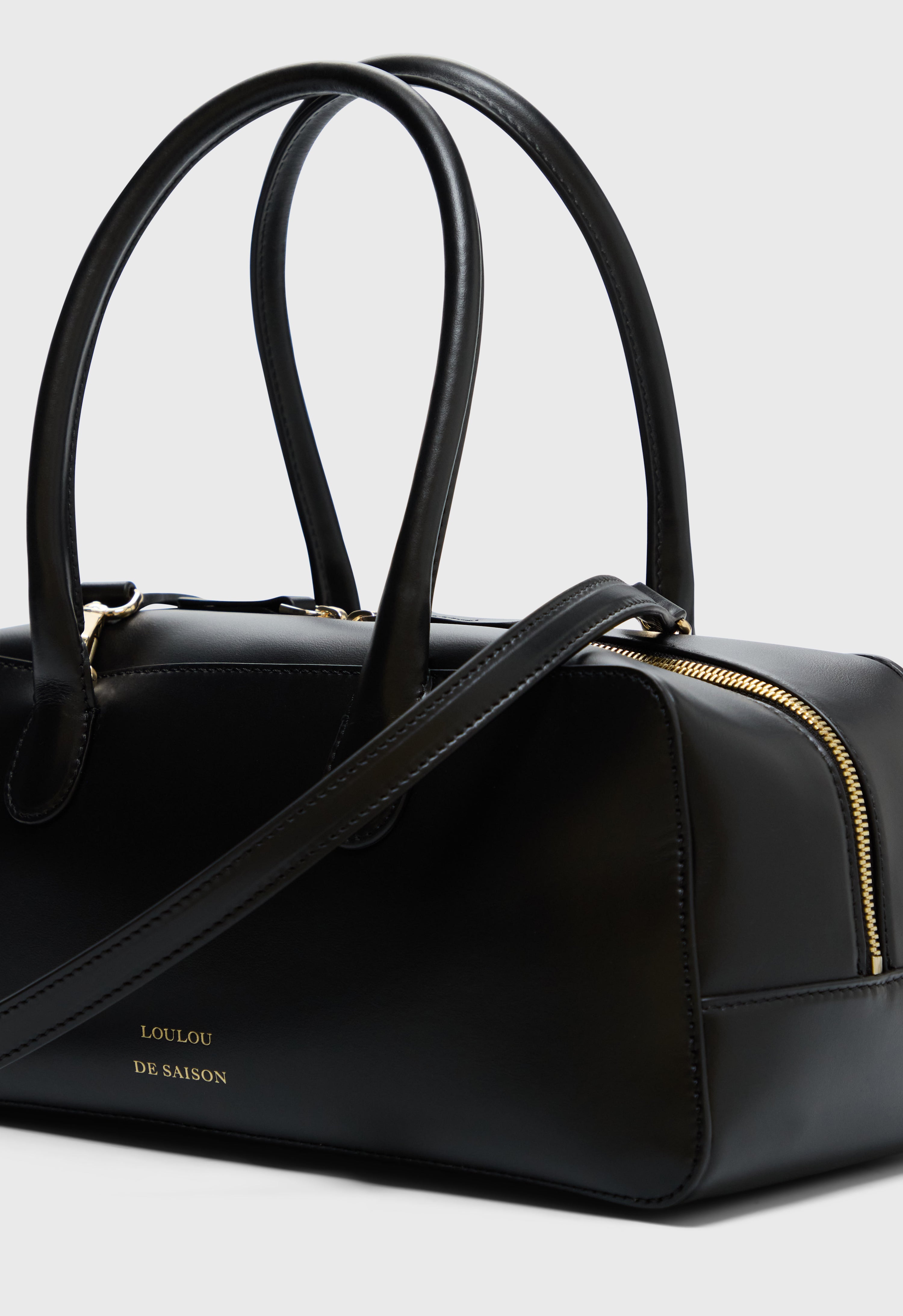 SETH Calf leather rectangular handbag