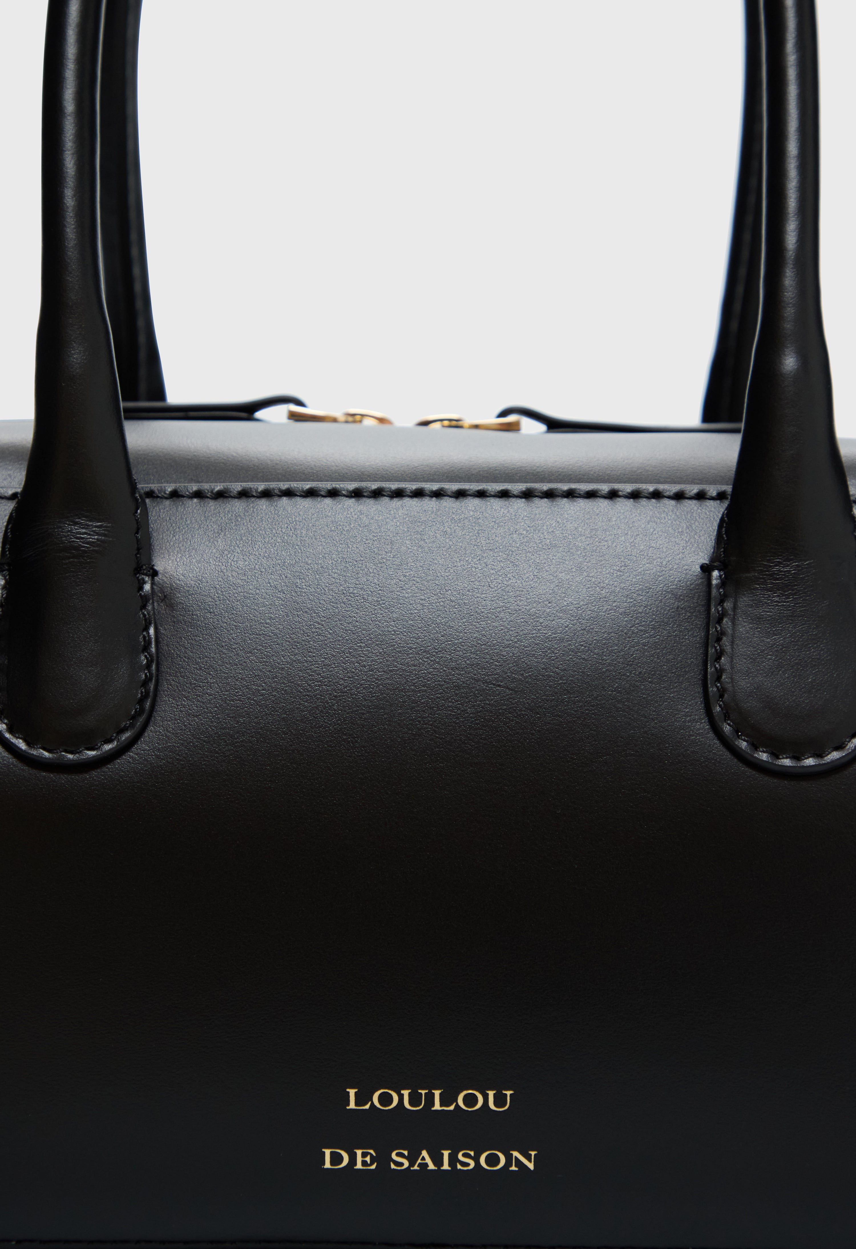 SETH Calf leather rectangular handbag