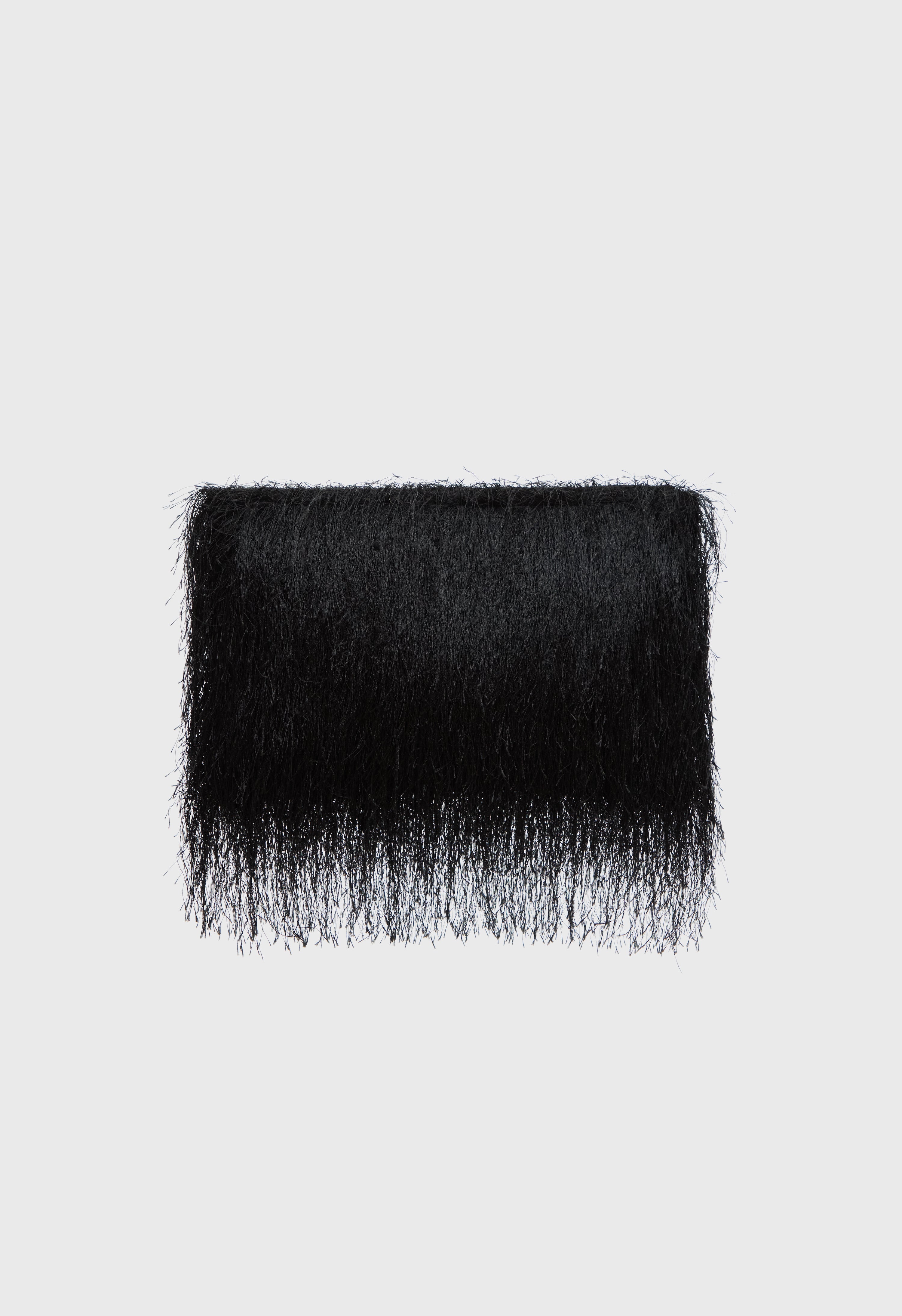 EVANO Fringed clutch