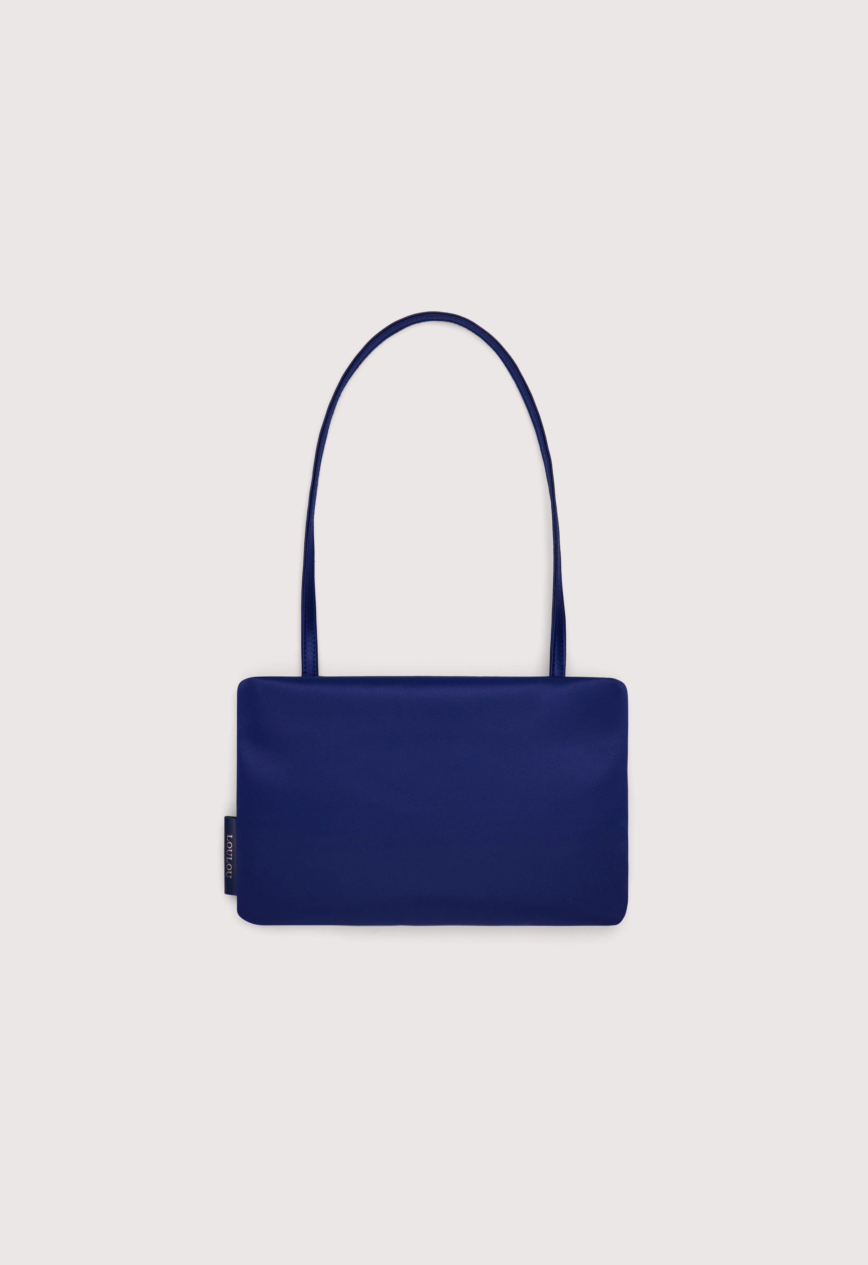GRACE Small satin baguette bag