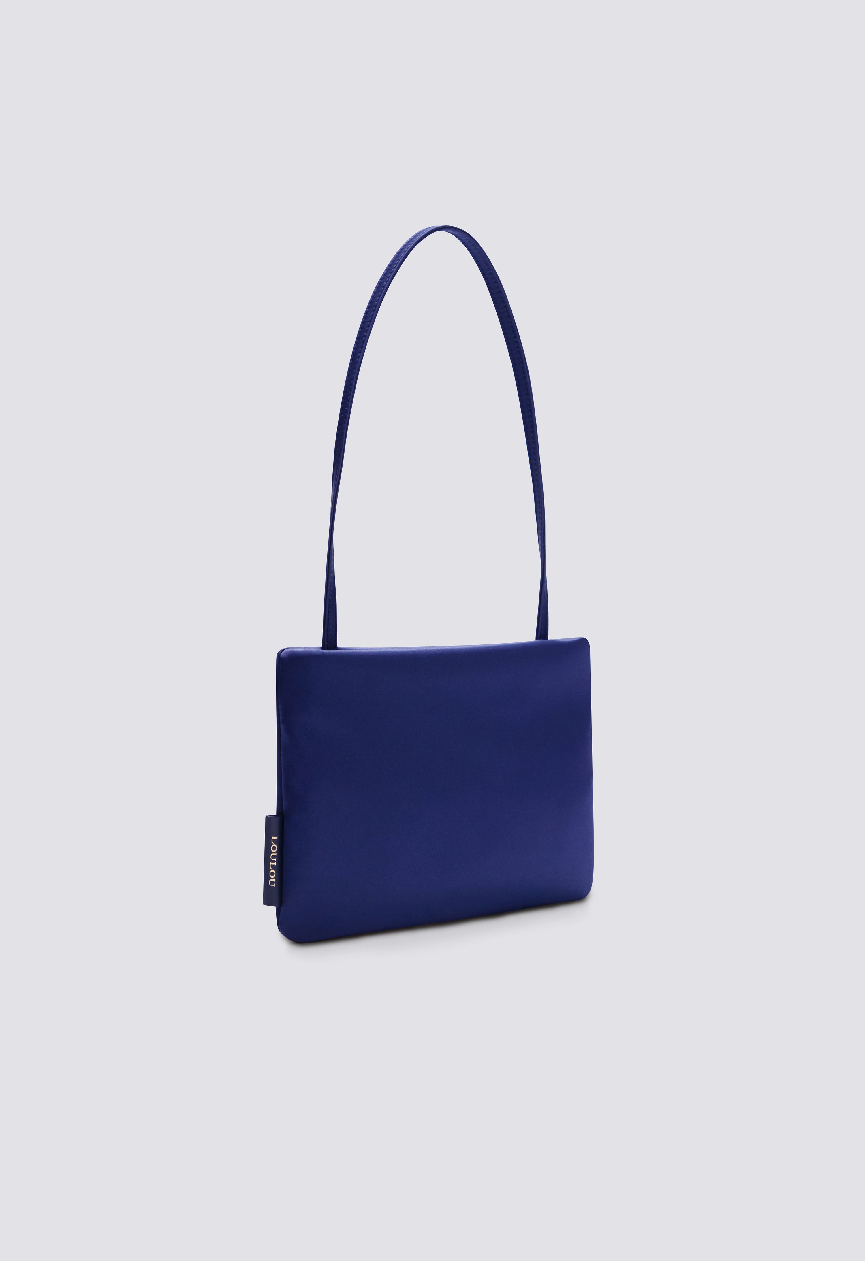 GRACE Small satin baguette bag
