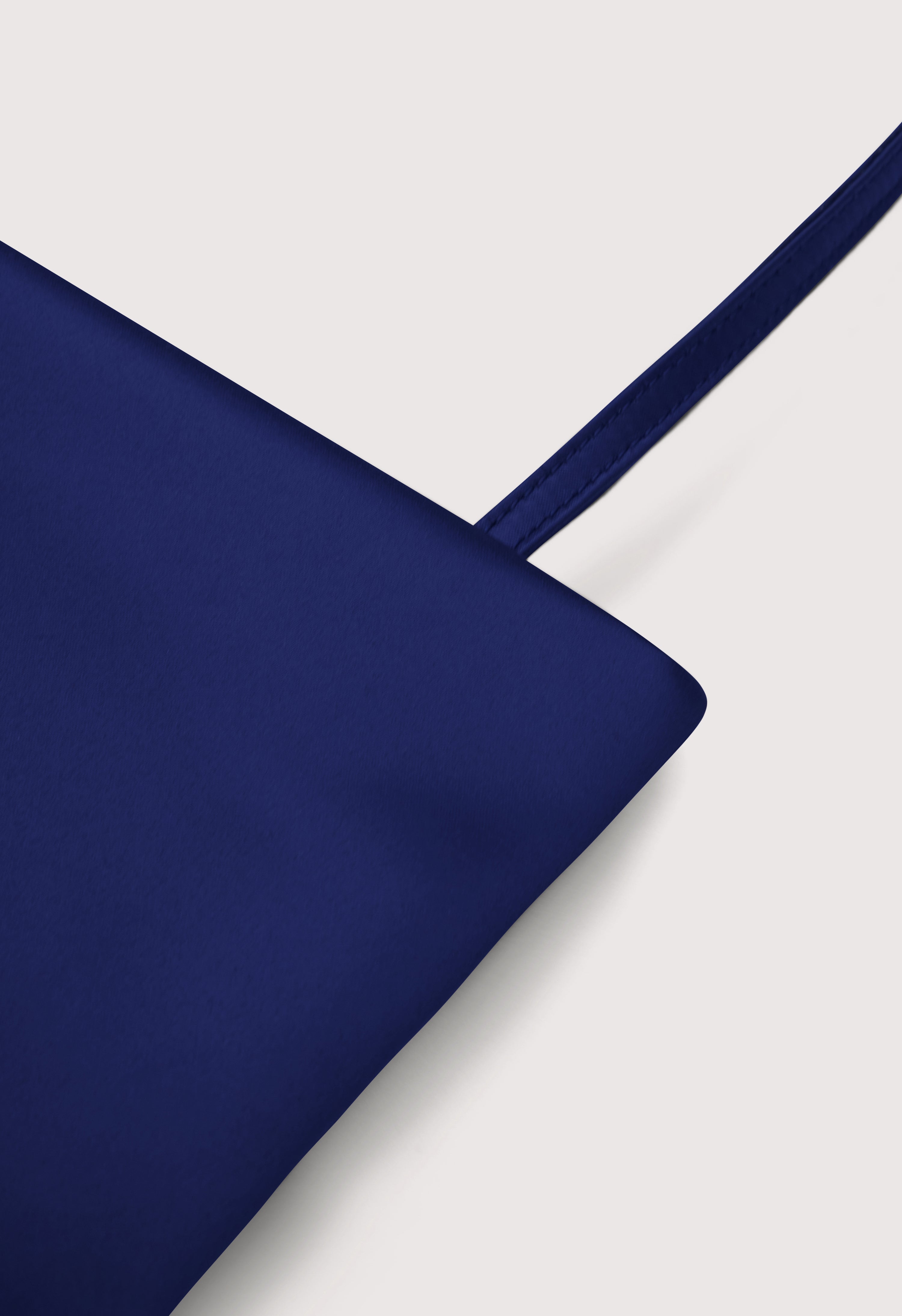 GRACE Small satin baguette bag