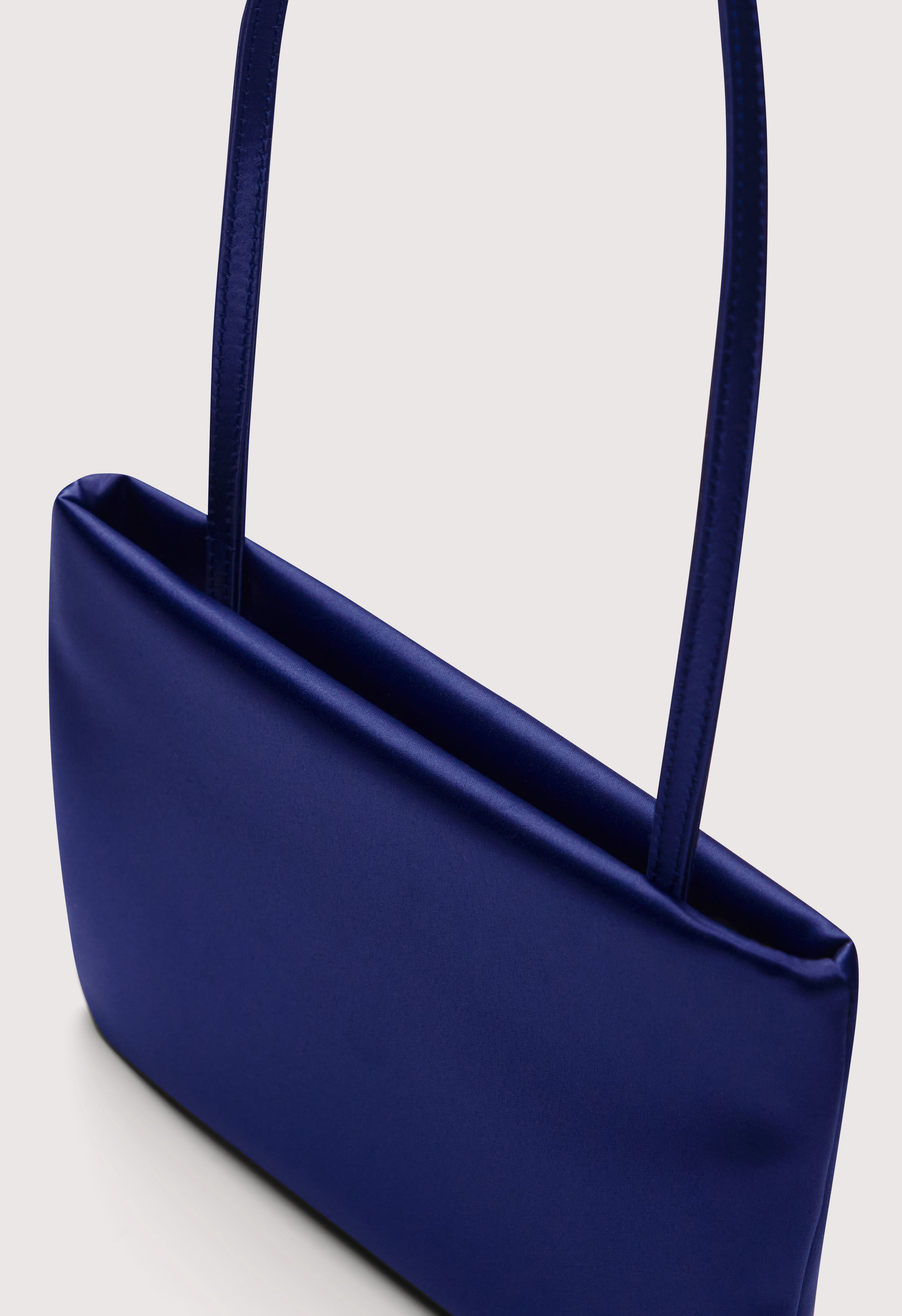 GRACE Small satin baguette bag