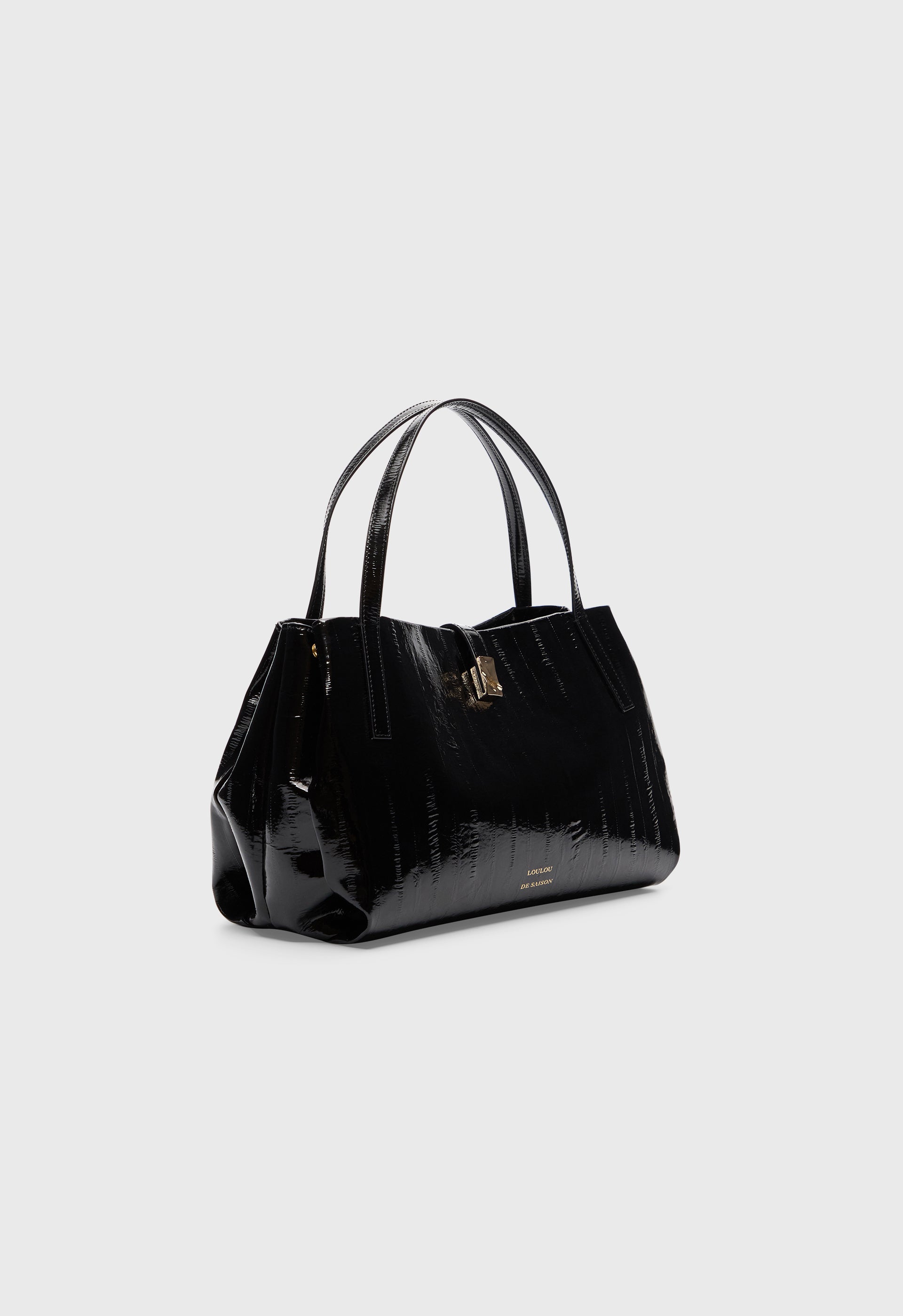 KOVU Eel-effect leather bag