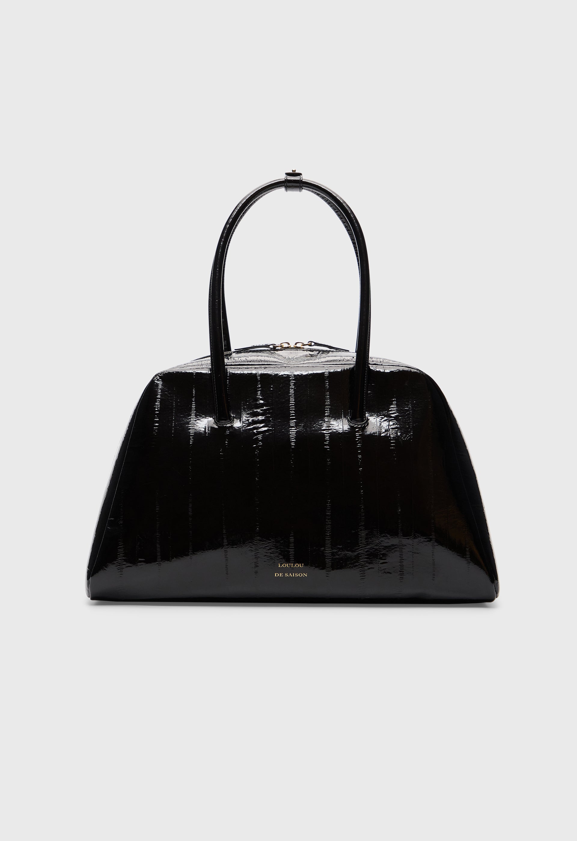 JESTER Eel-effect leather travel bag