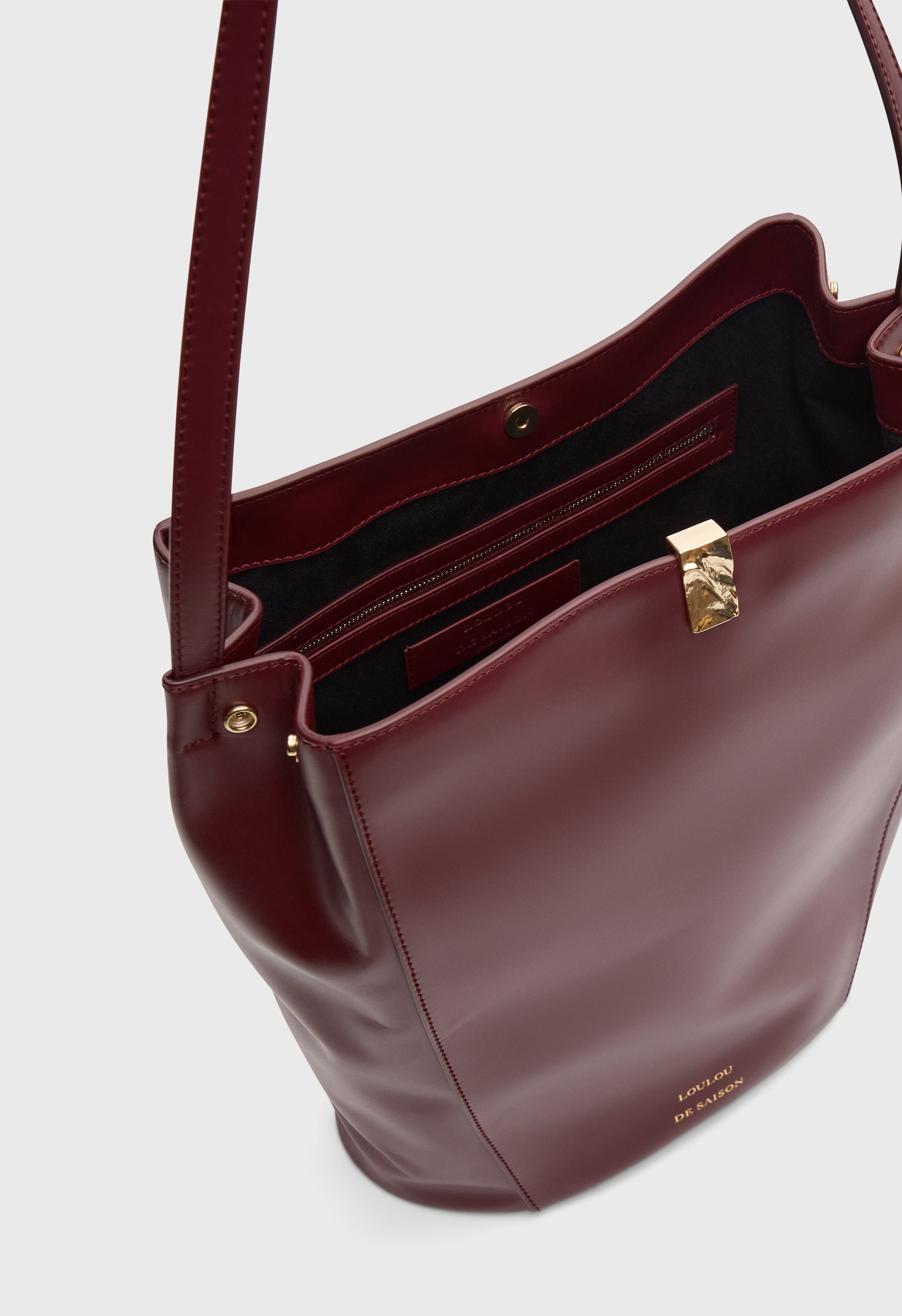 DAYA Leather bucket bag