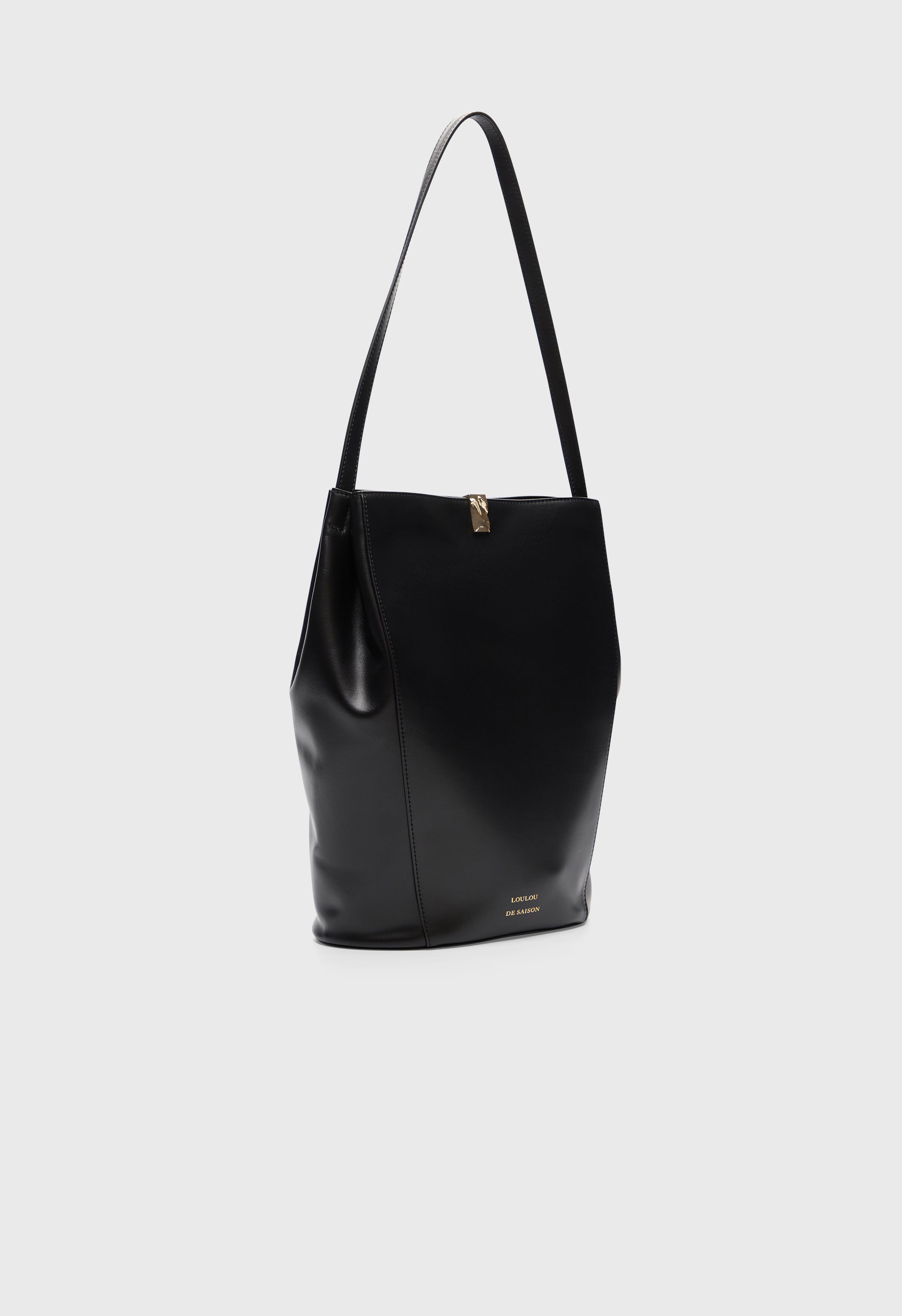 DAYA Sac seau en cuir