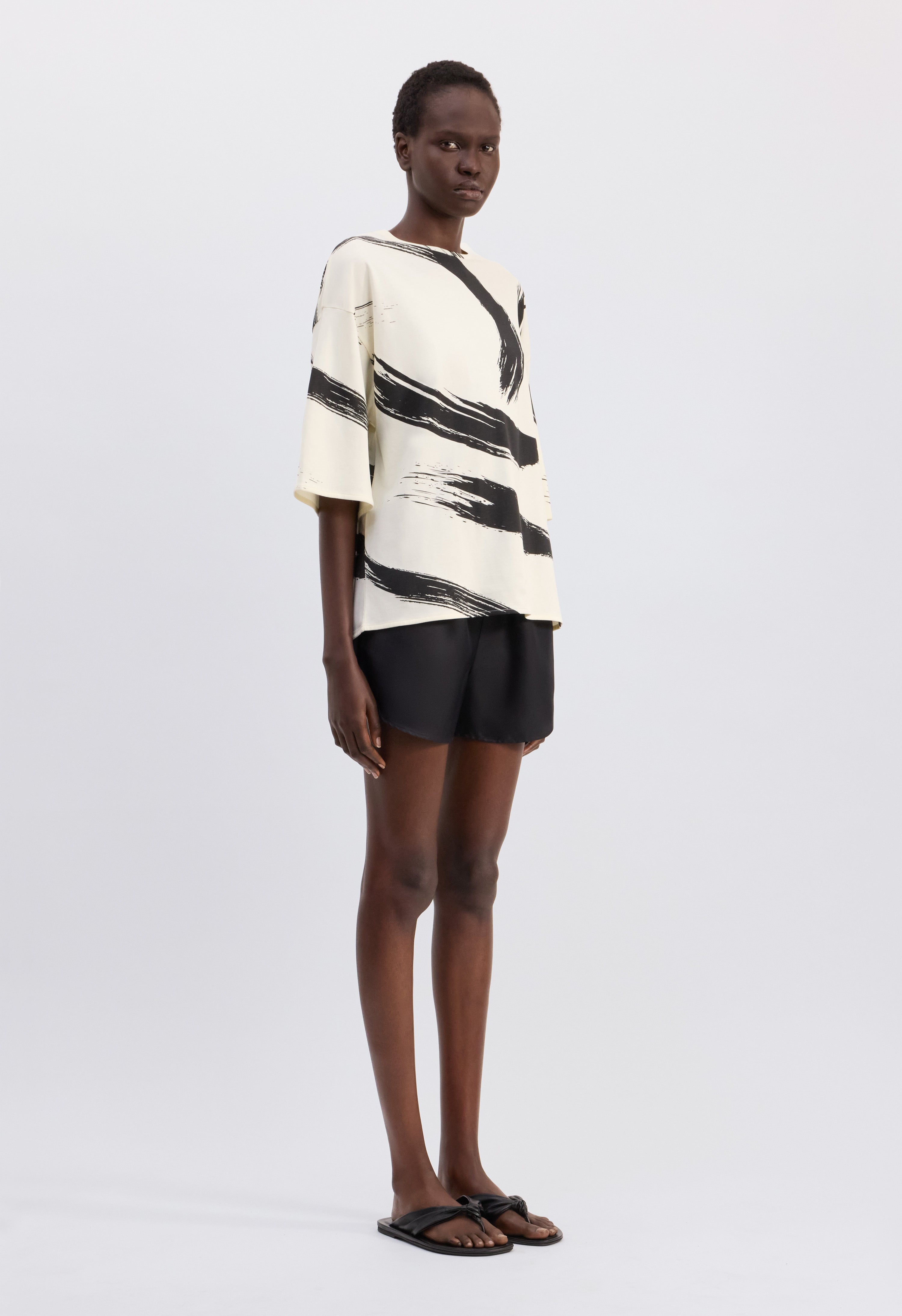 HALBER Printed Supima cotton t-shirt