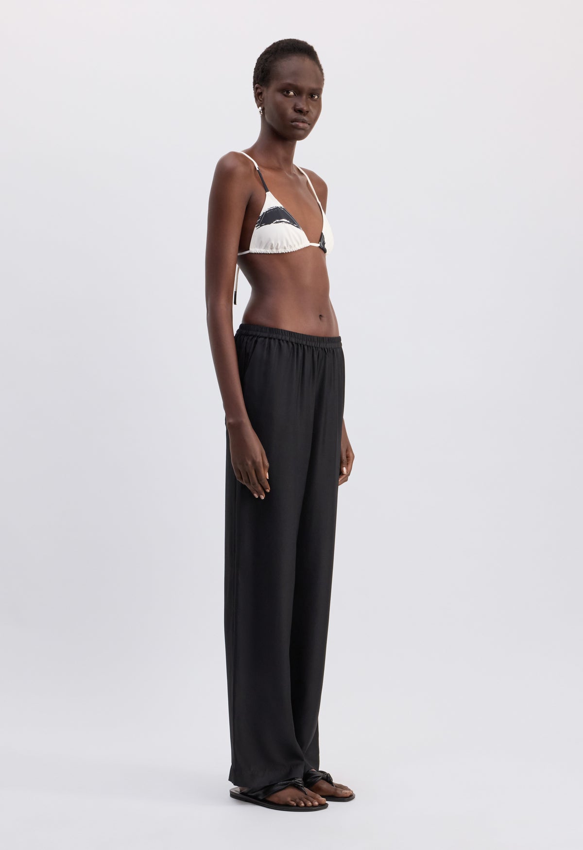 EREA TOP Printed triangle bikini top