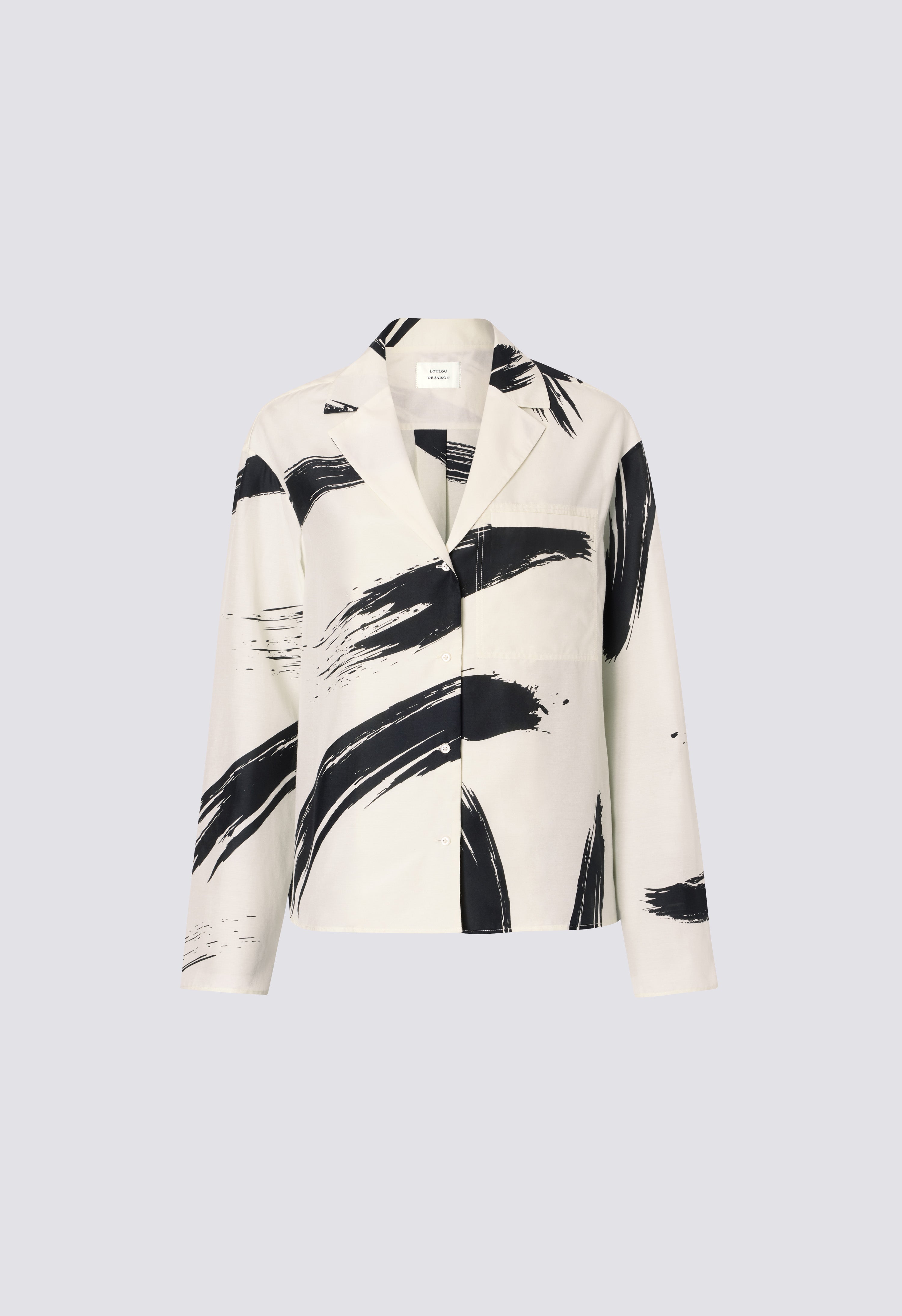 SANA Chemise à col cubain