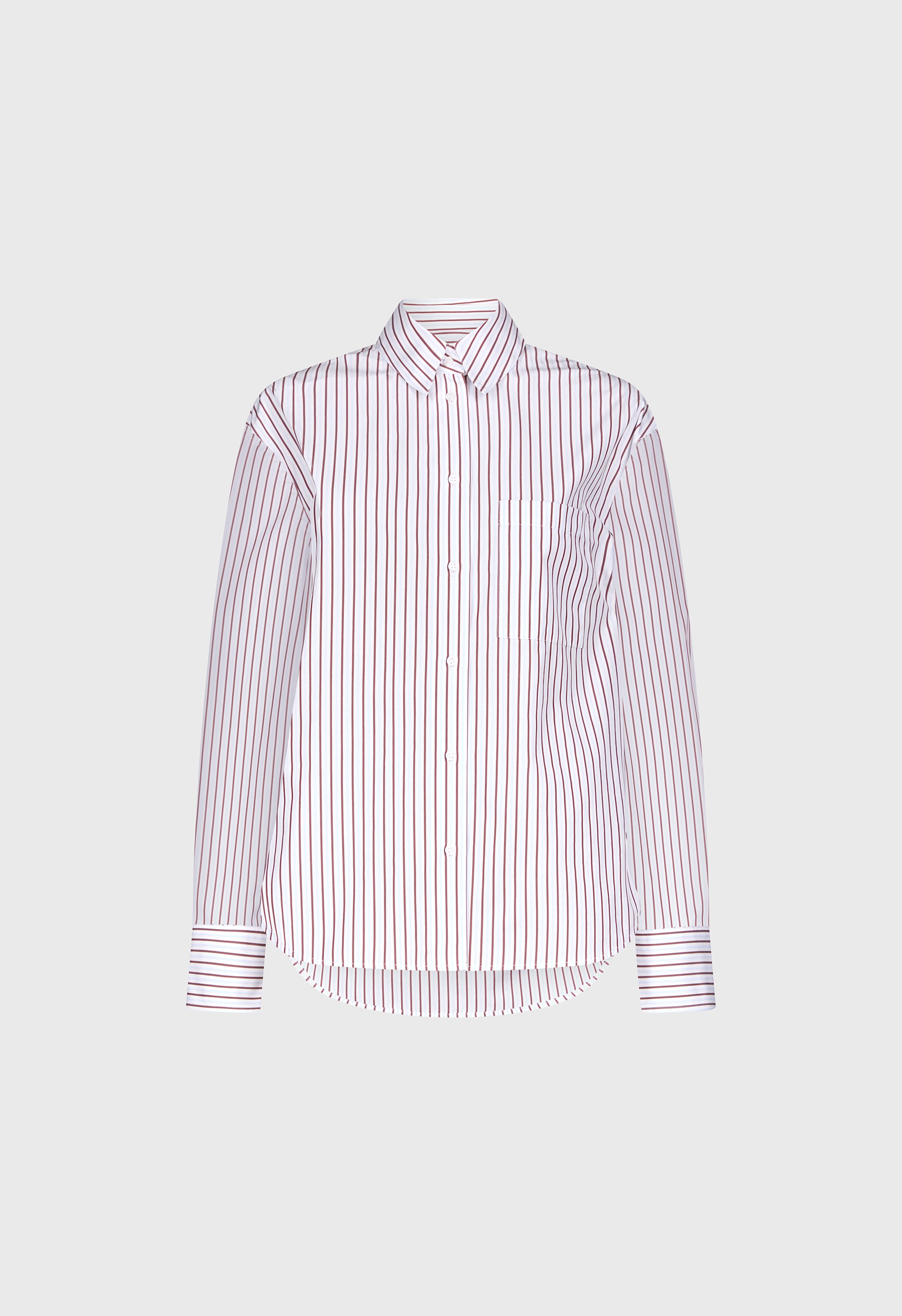 MAUD Chemise oversize en popeline de coton