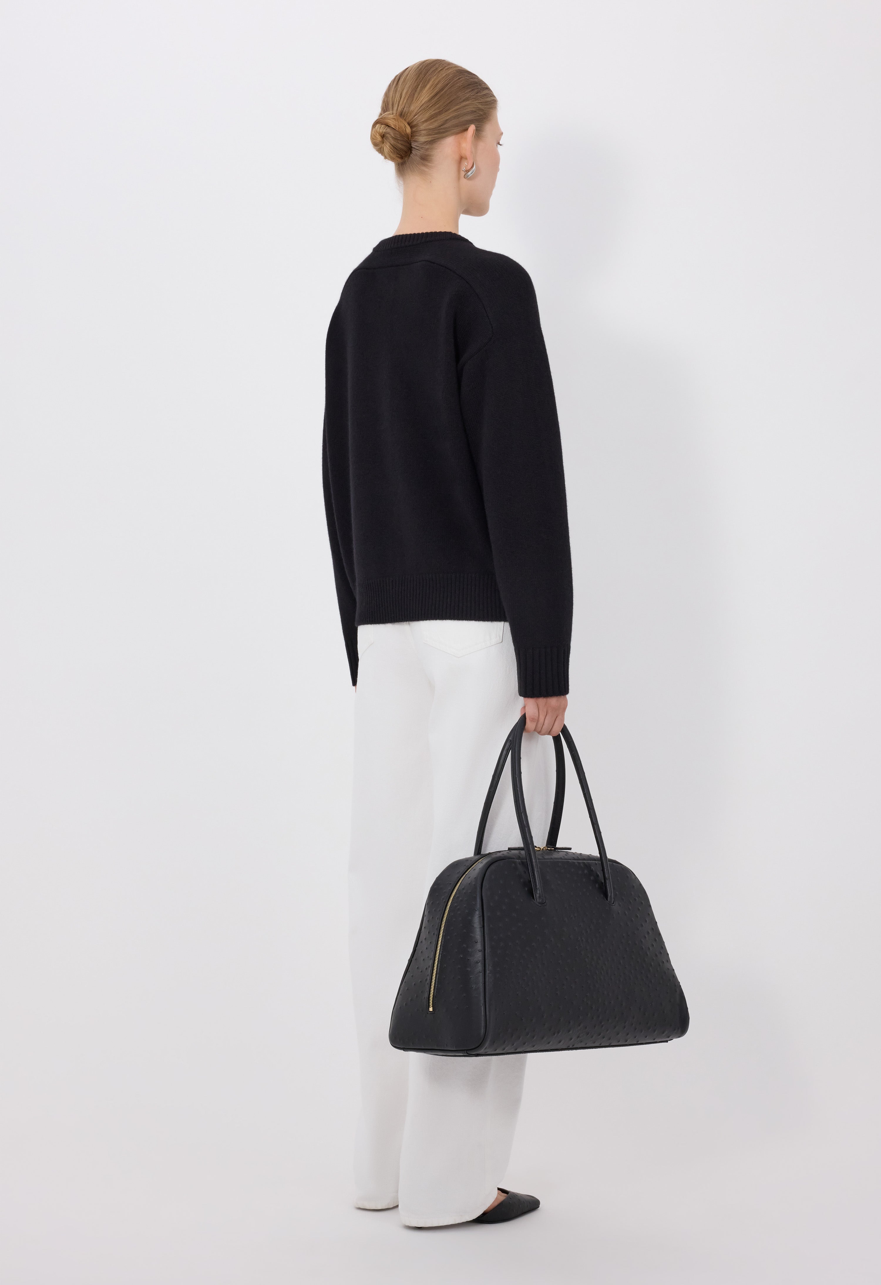 AIDAR LDS Cardigan en laine et cachemire