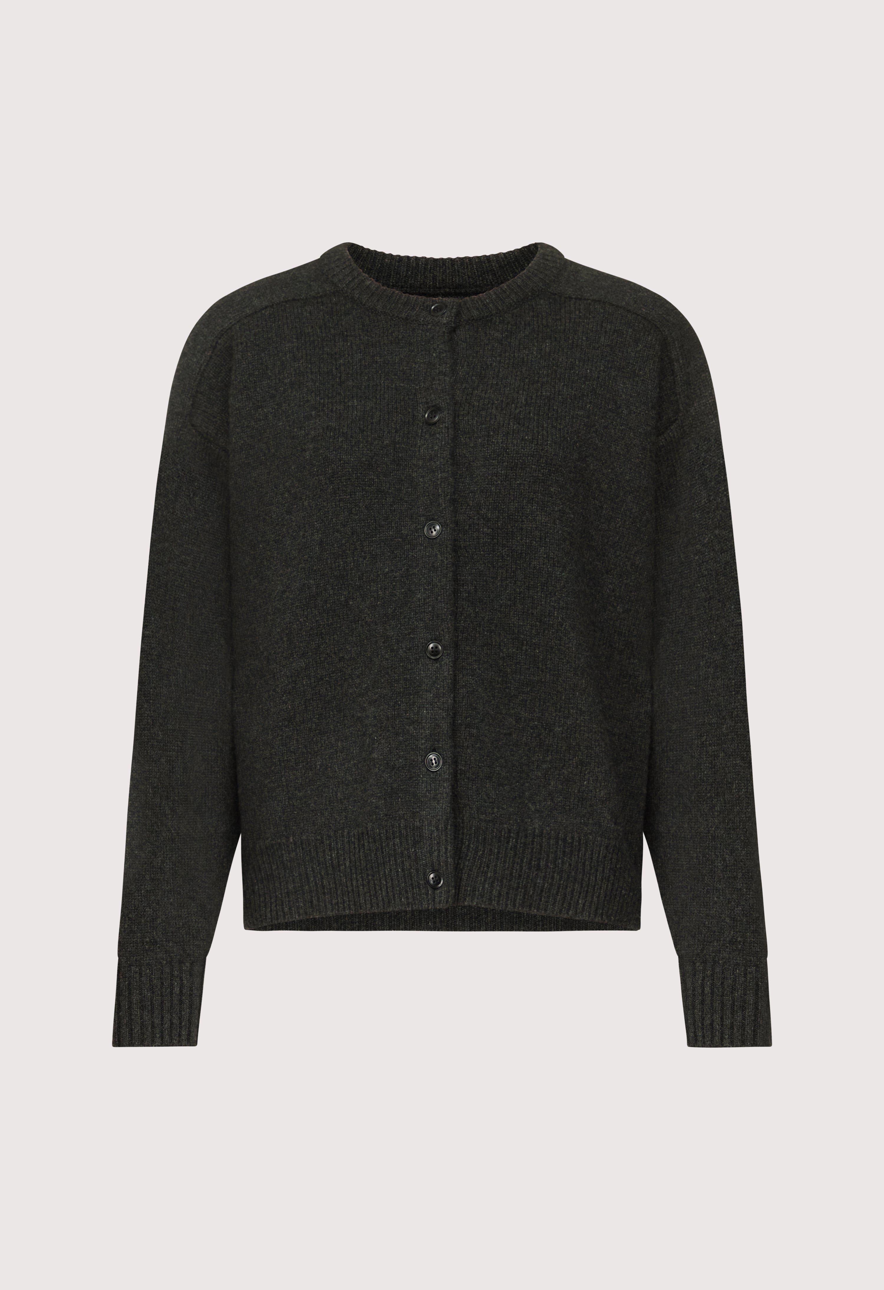 AIDAR LDS Cardigan en laine et cachemire mélangés