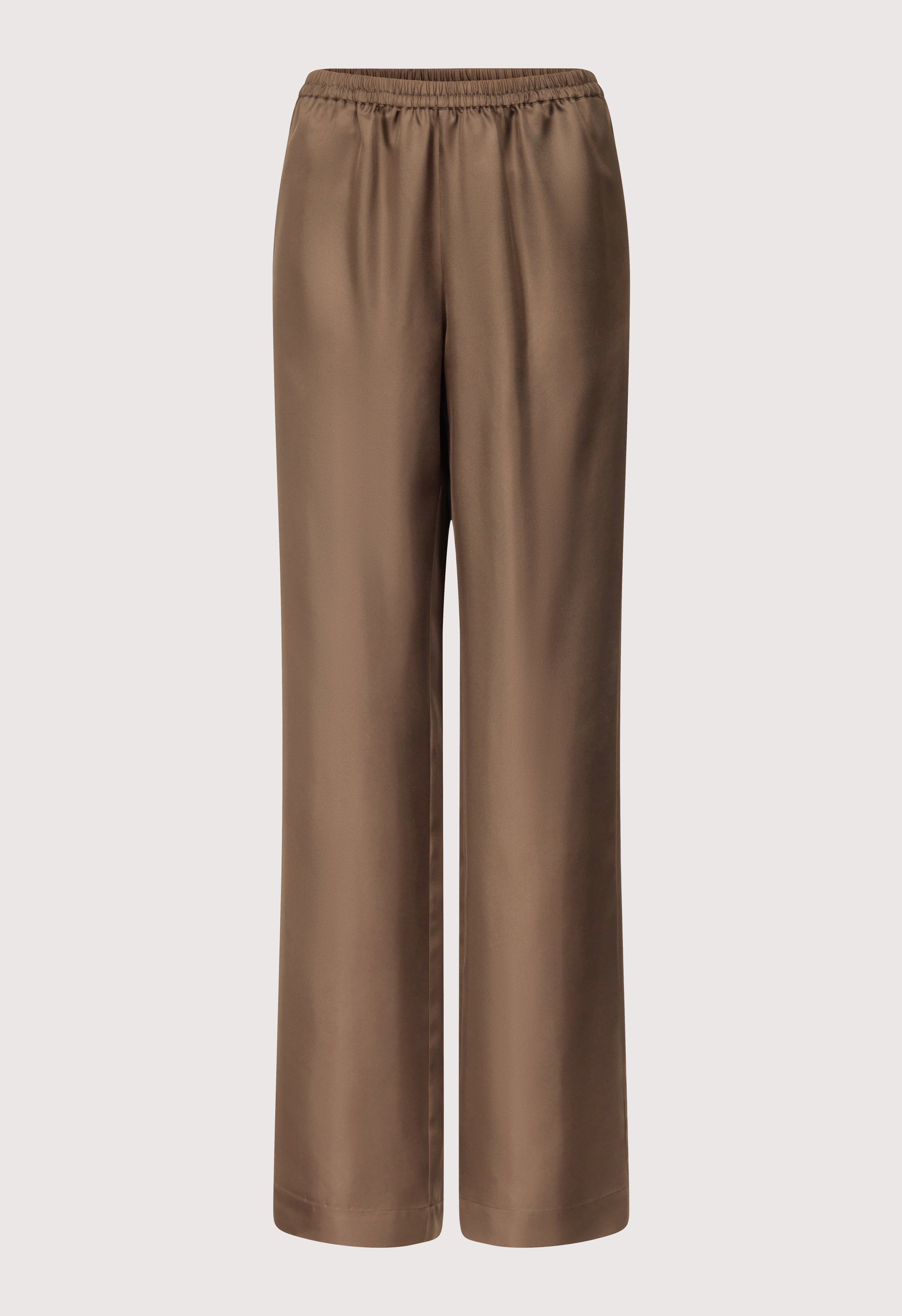 ALERA LDS PANT Silk twill trousers