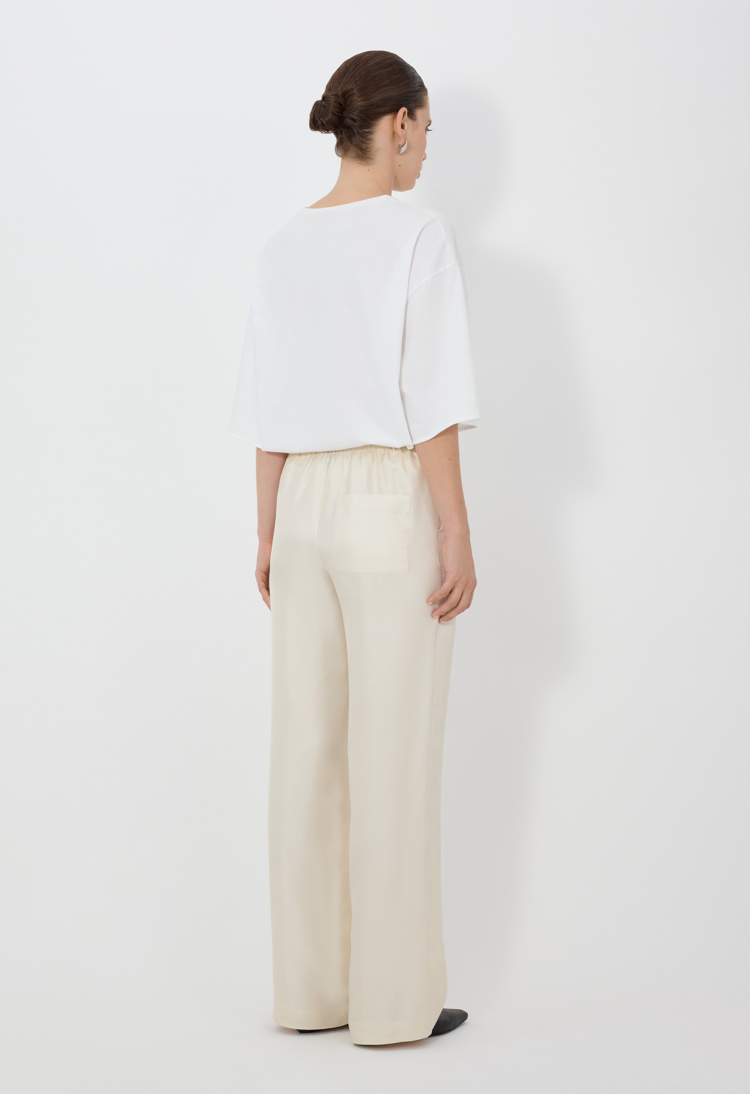 ALERA LDS Pantalon en sergé de soie