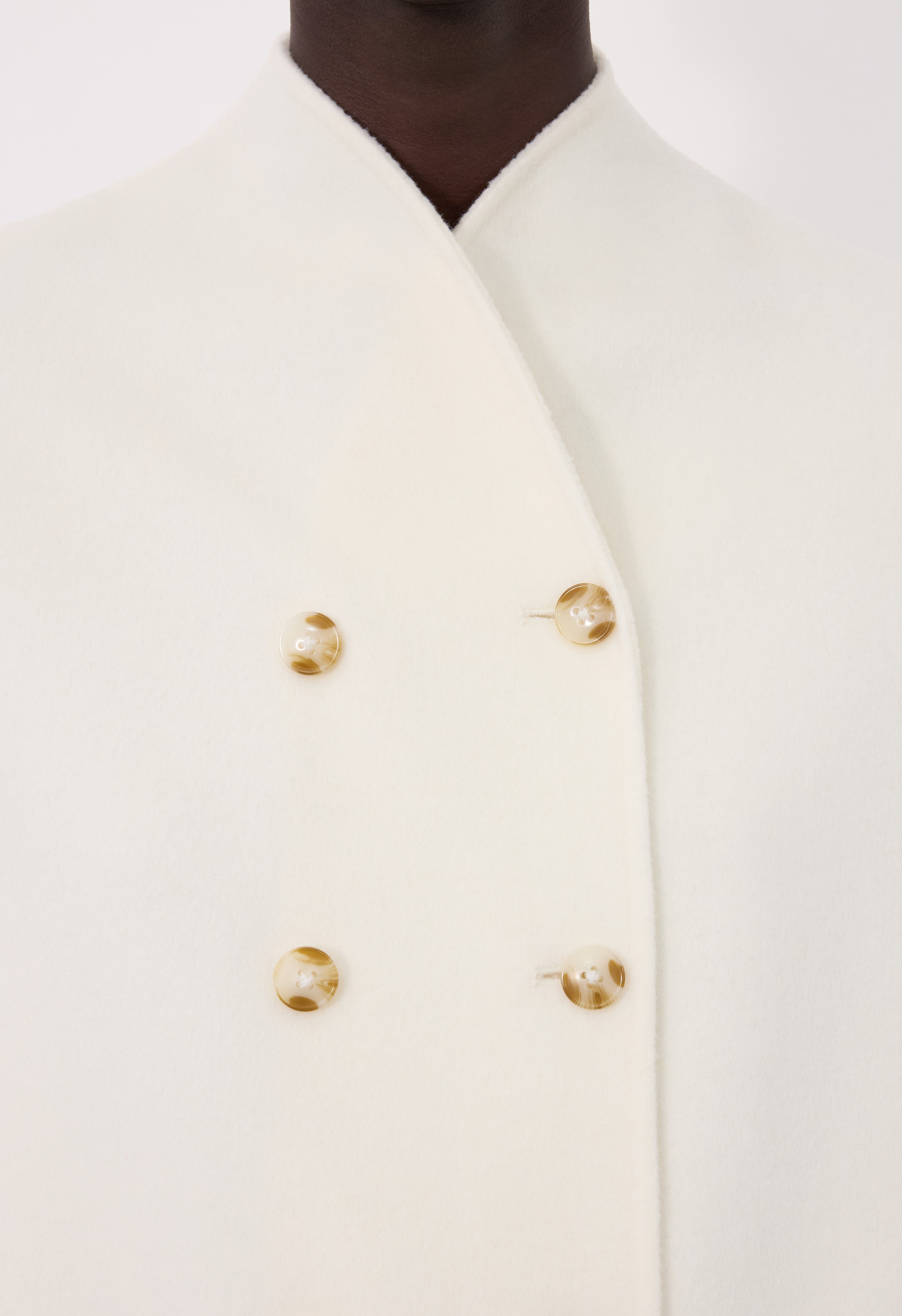 AMORY Cashmere drap long coat