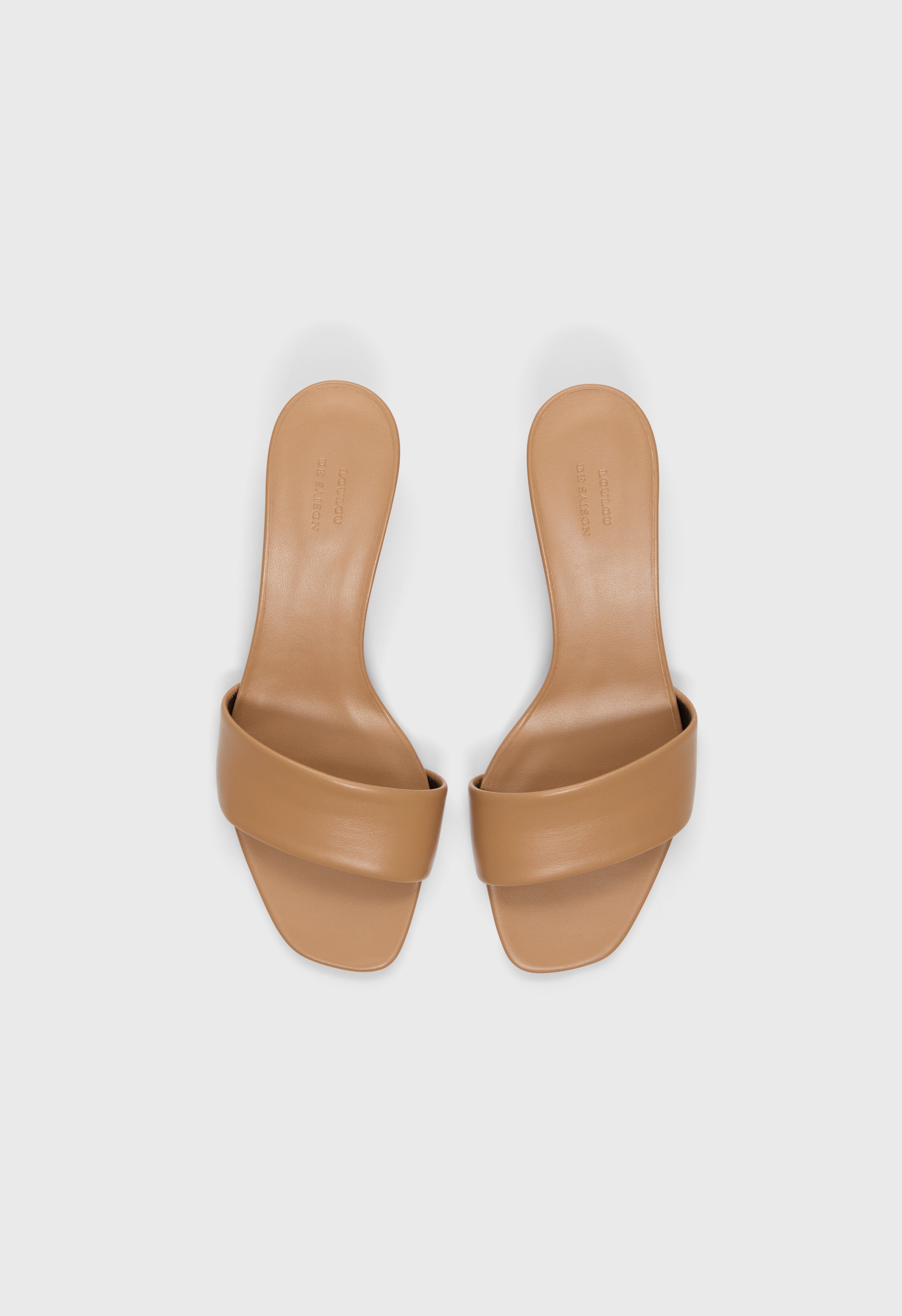 ANDY Kitten heel mule sandals