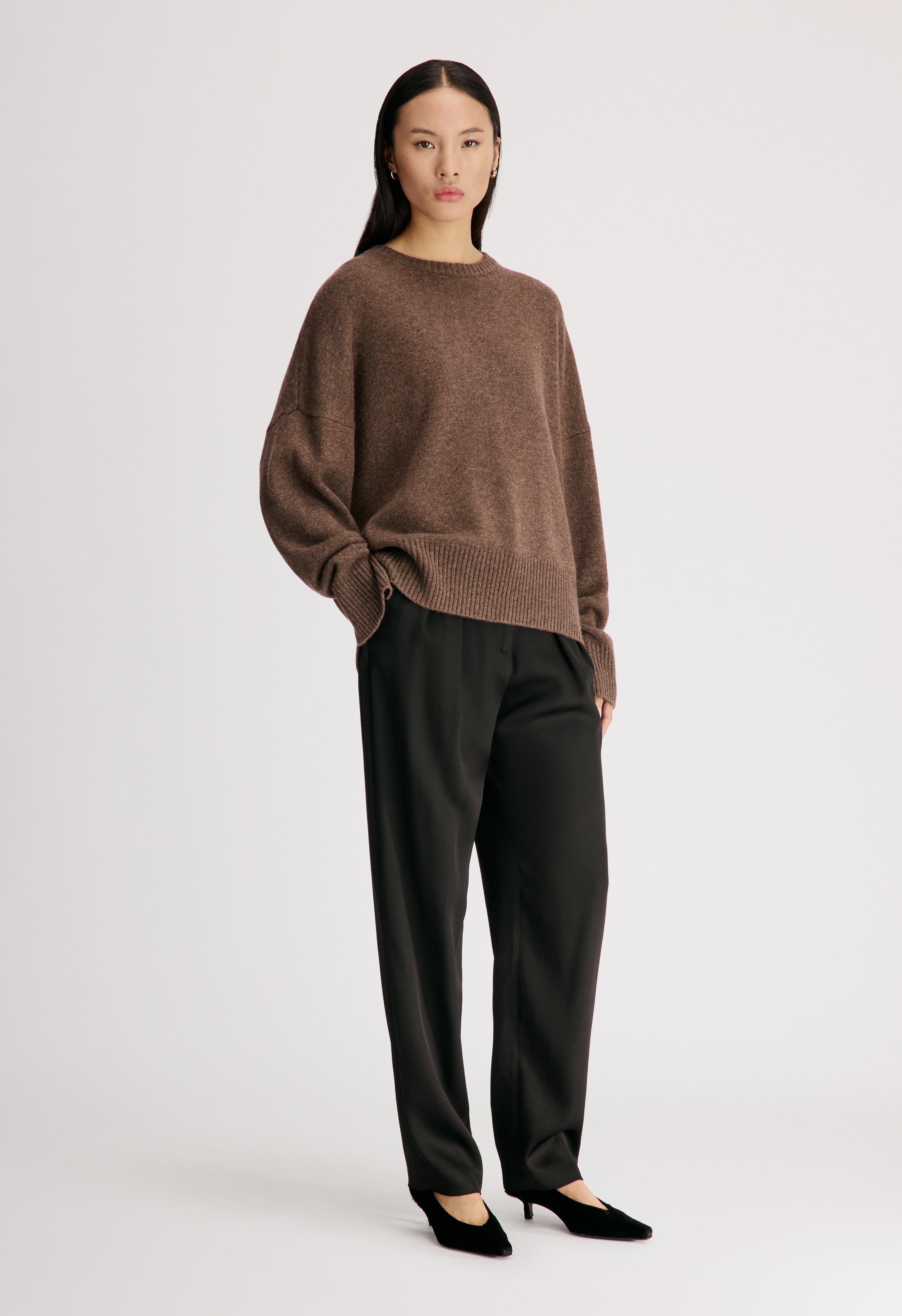 ANTON LDS Pull en cachemire