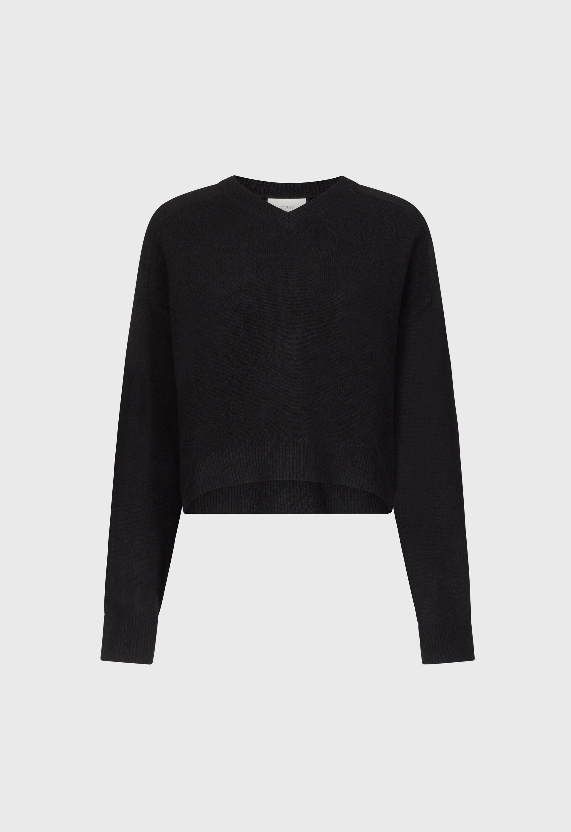 ANZOR LDS Cashmere V neck sweater