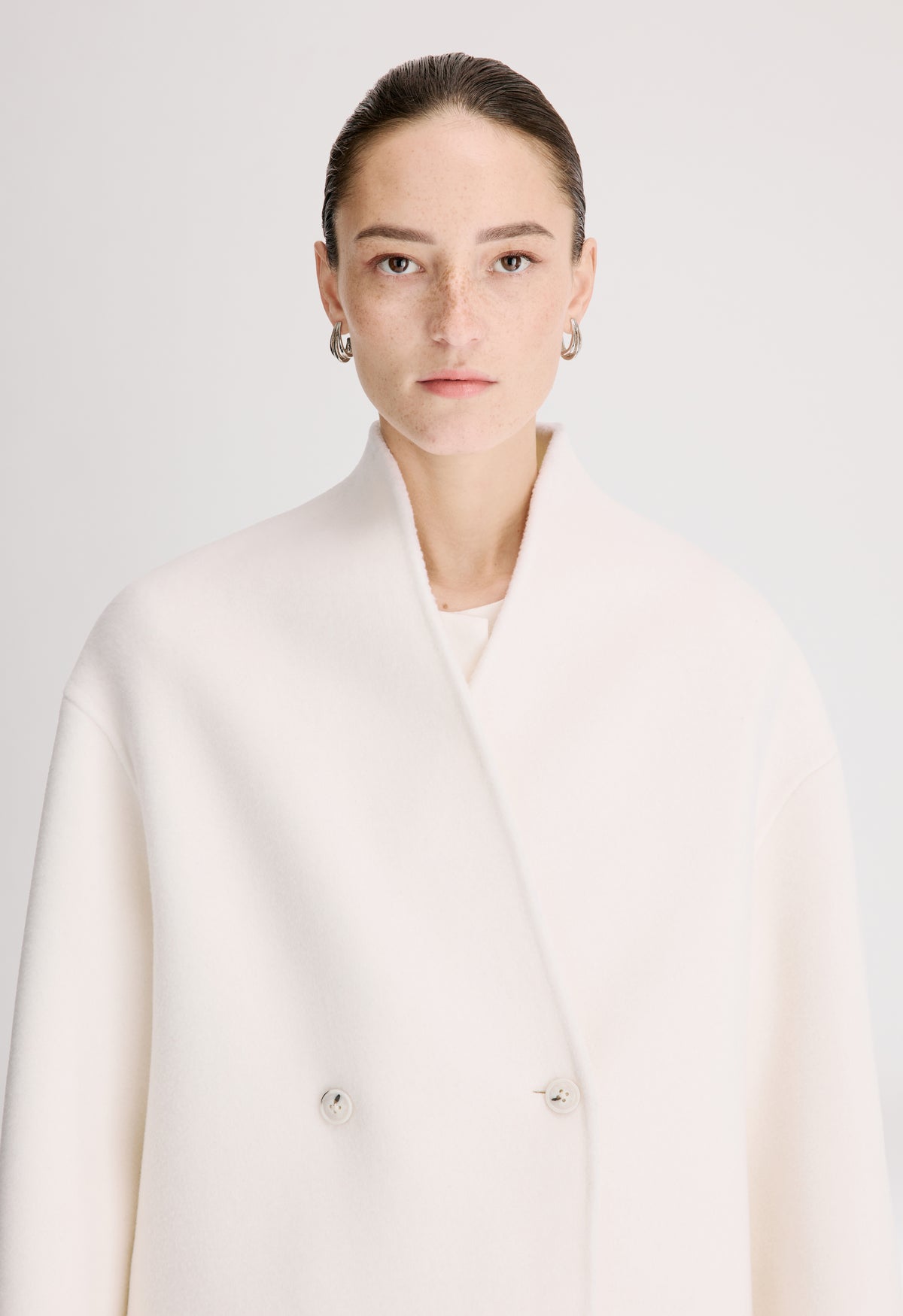 ARIS Oversized double breasted coat