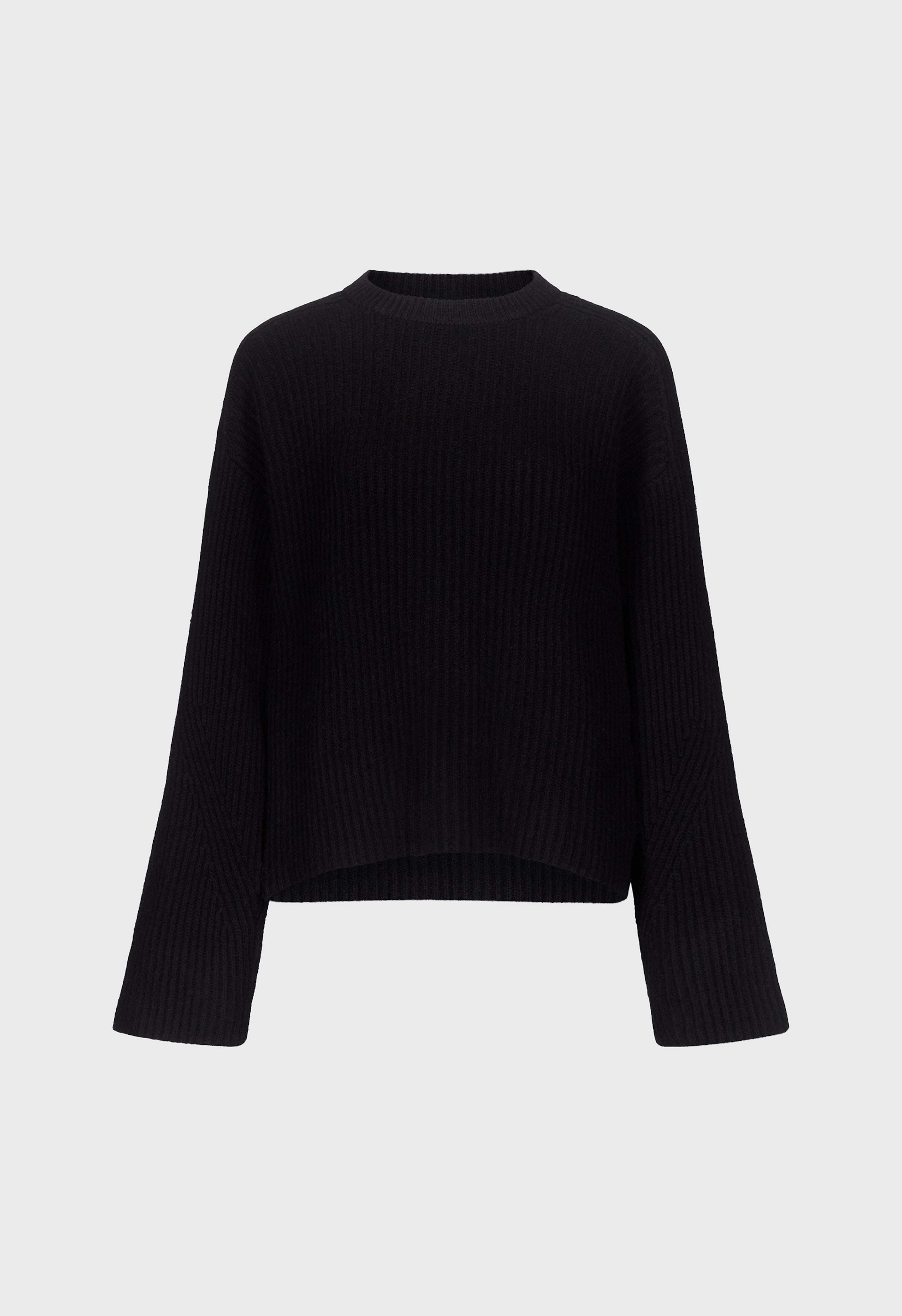 AXEL LDS Pull en cachemire côtelé