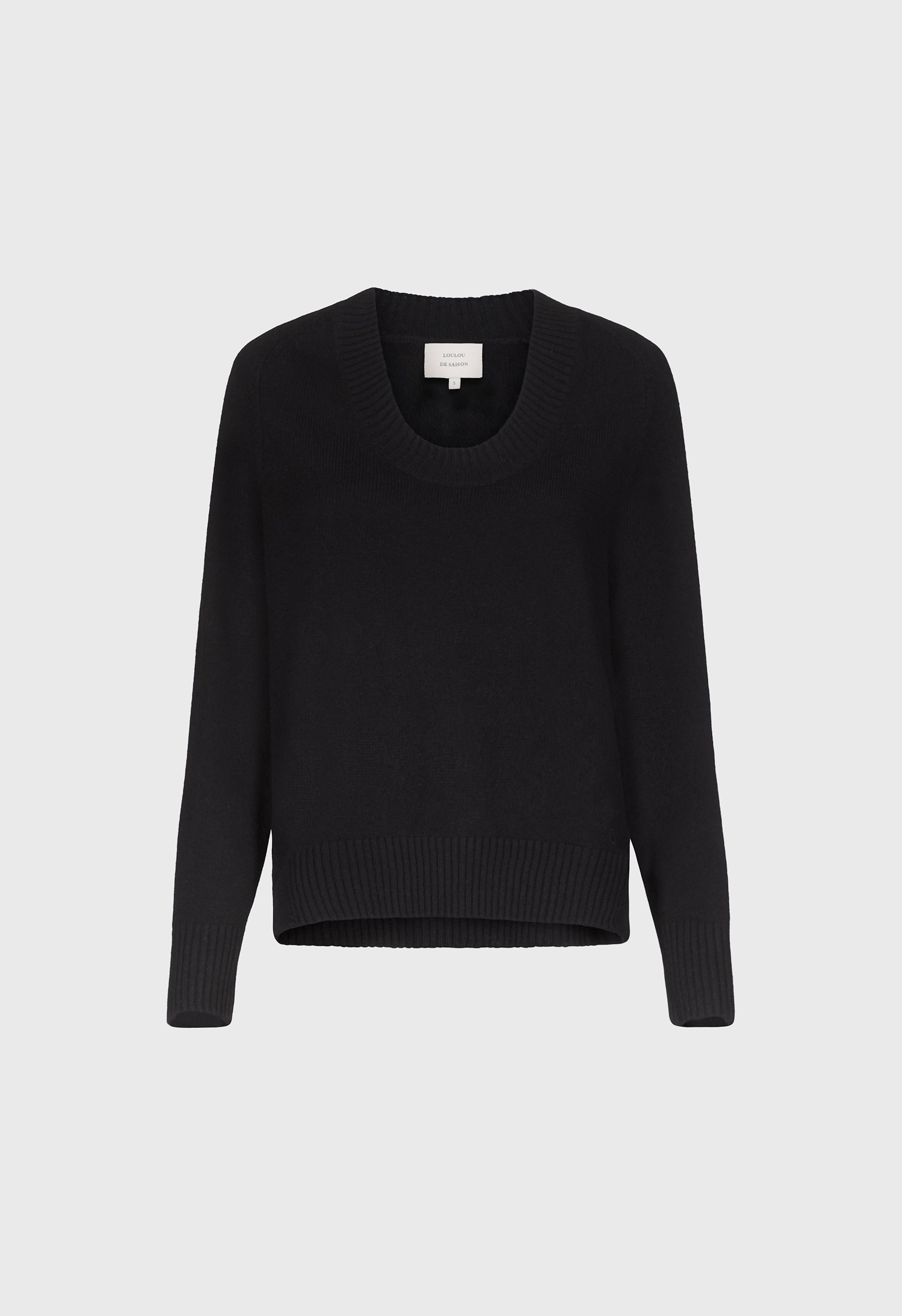 BAJI U neck cashmere sweater