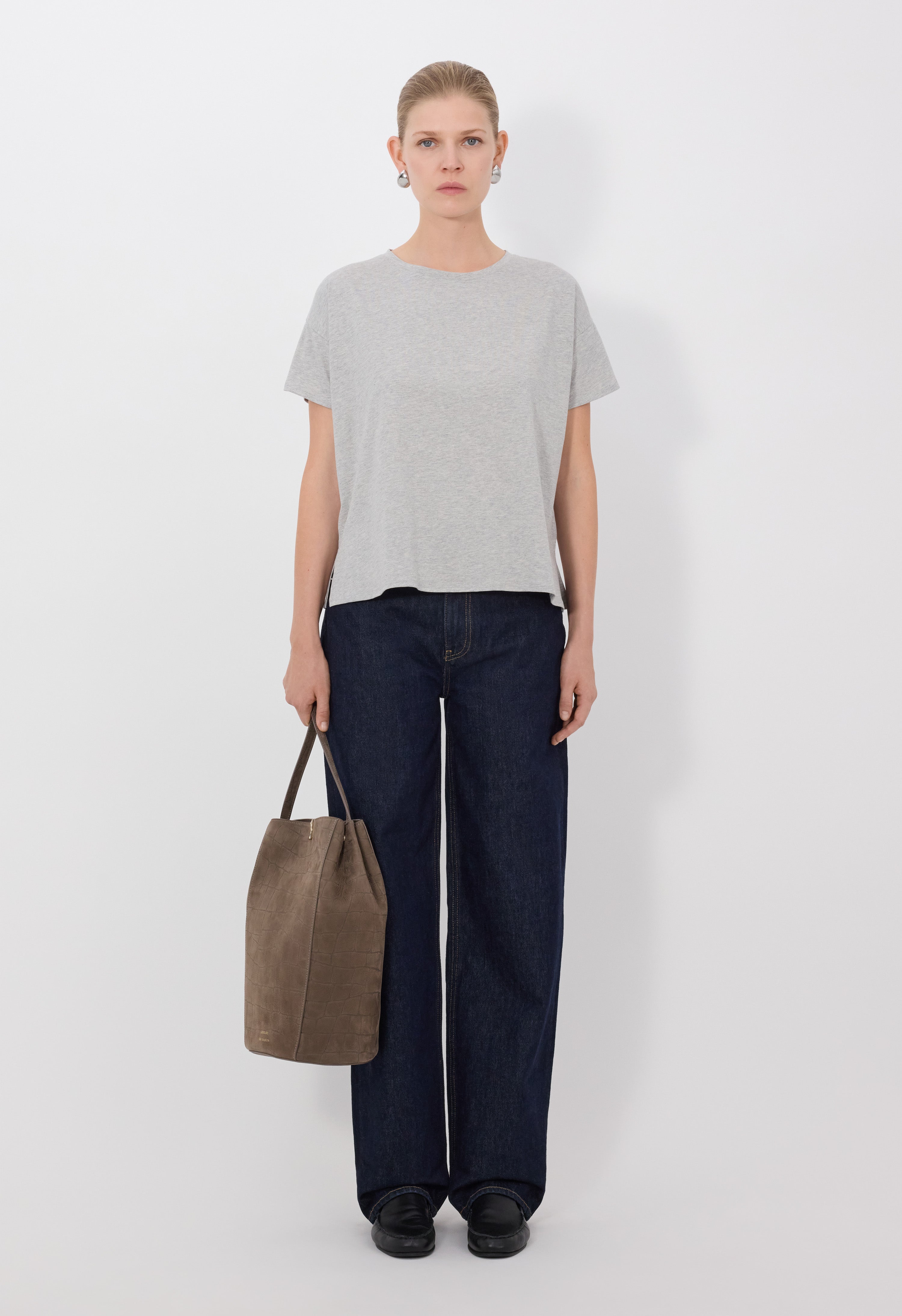 BASILUZZO LDS T-shirt à forme carrée