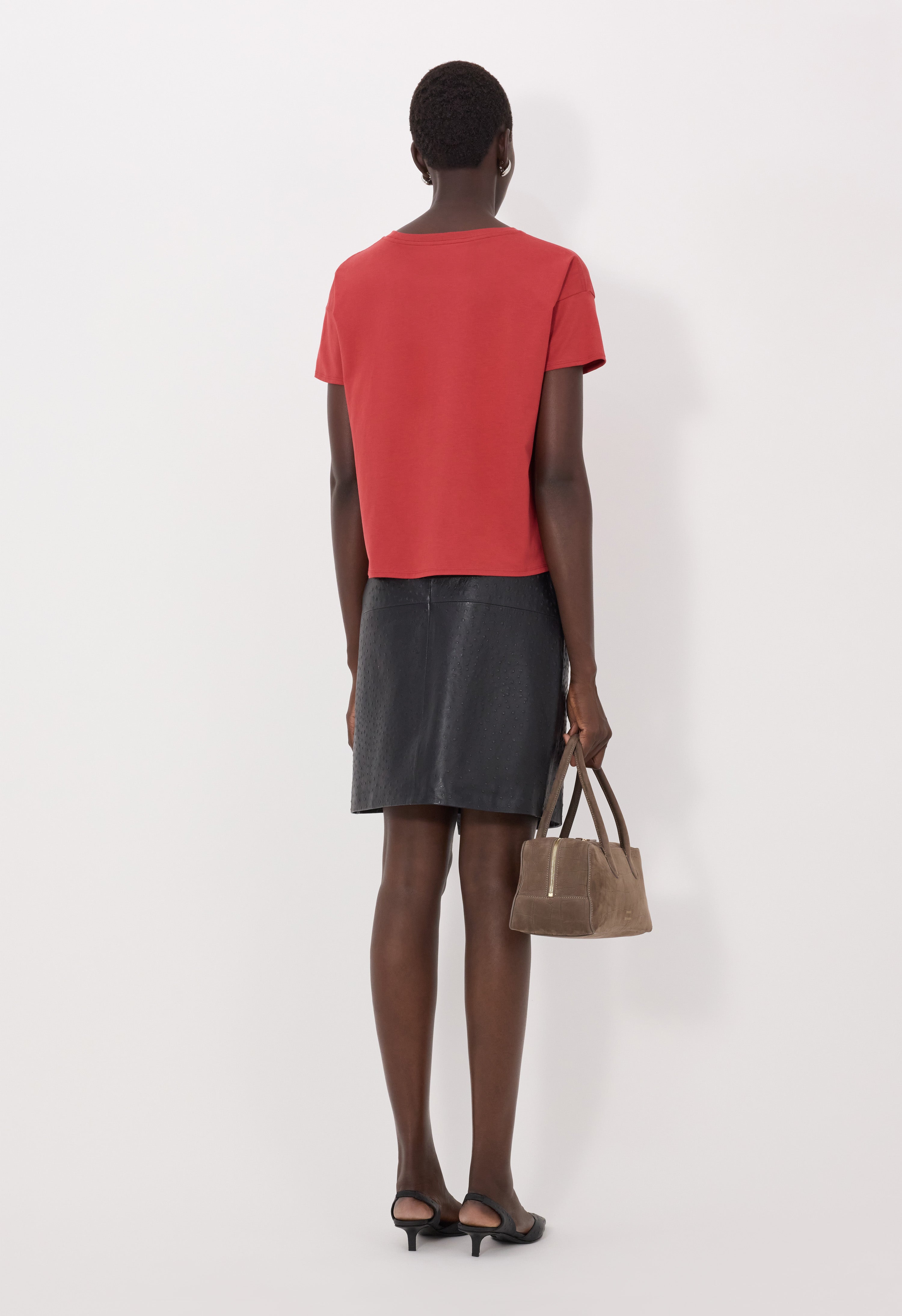 BASILUZZO LDS T-shirt à forme carrée