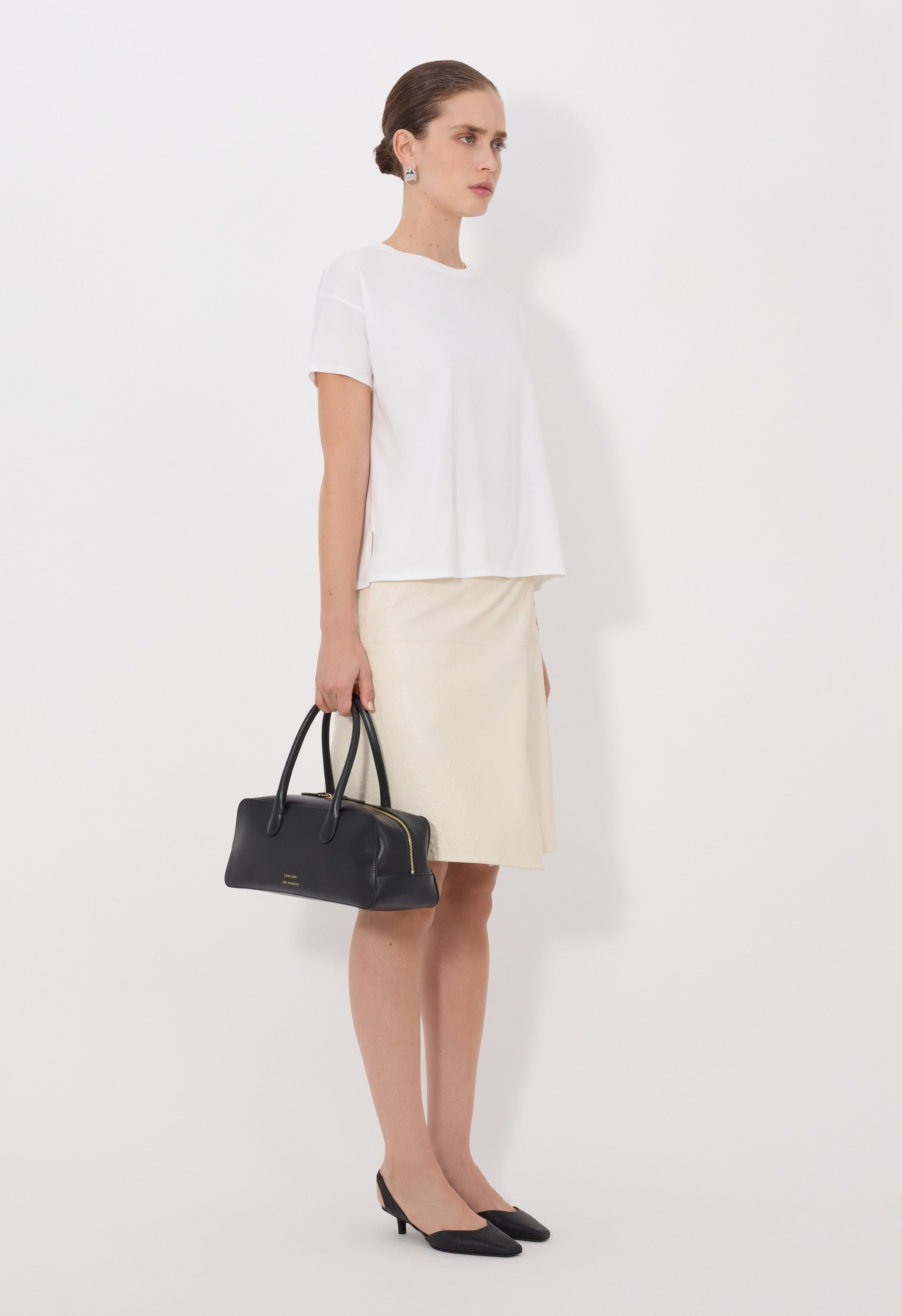 BASILUZZO LDS T-shirt à forme carrée