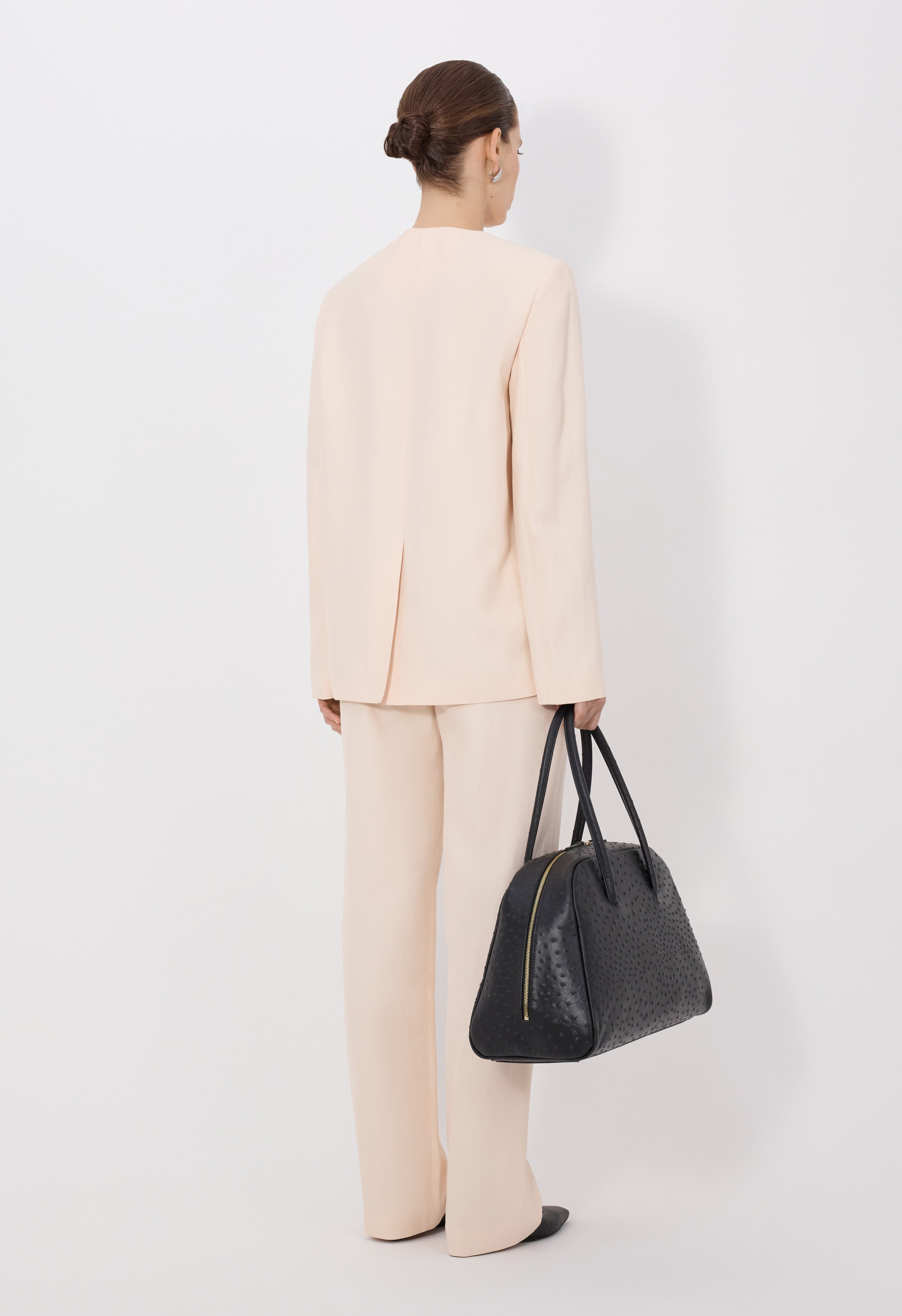 BONO Veste asymétrique mélangée