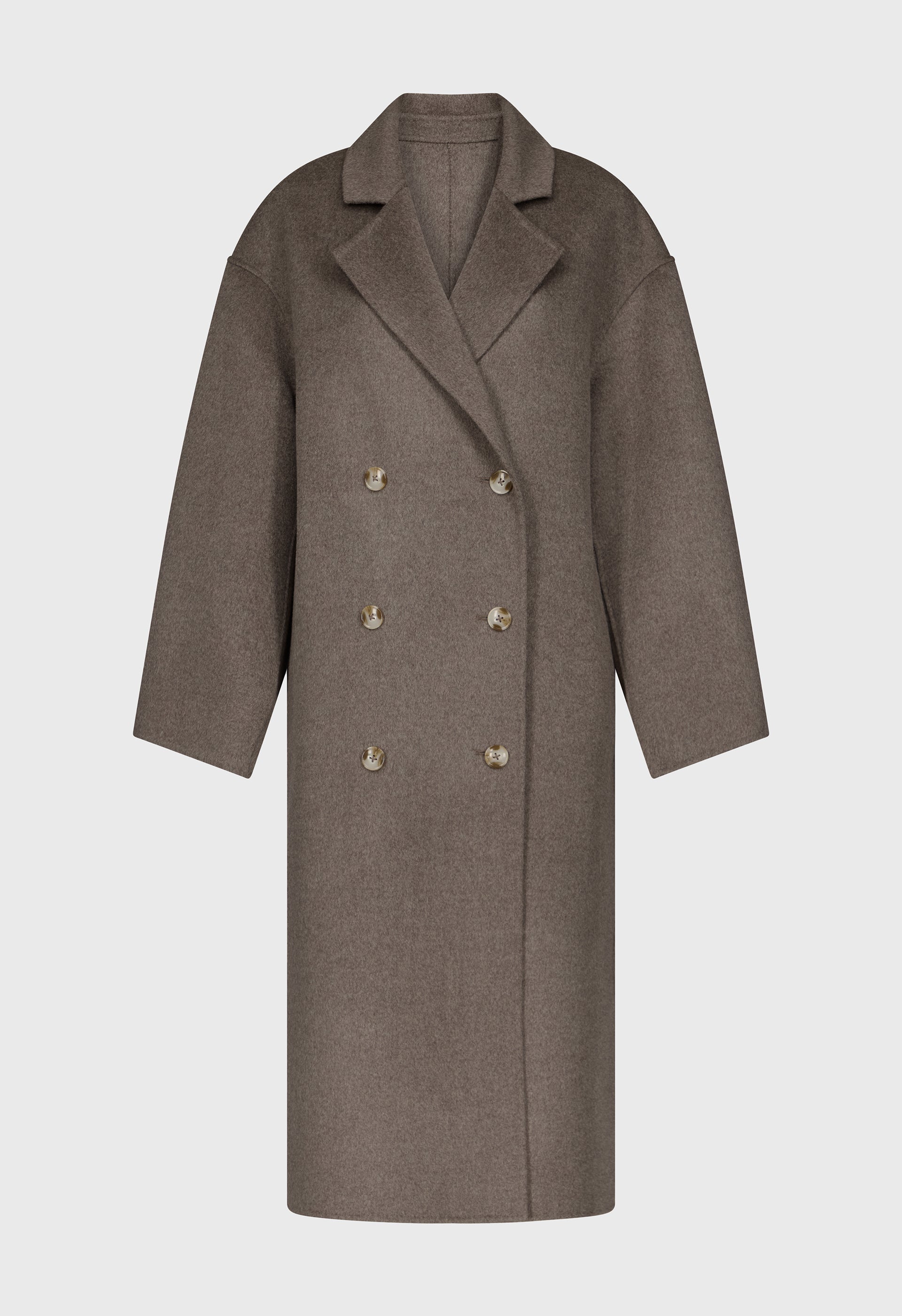 BORNEO LDS Wool drap coat