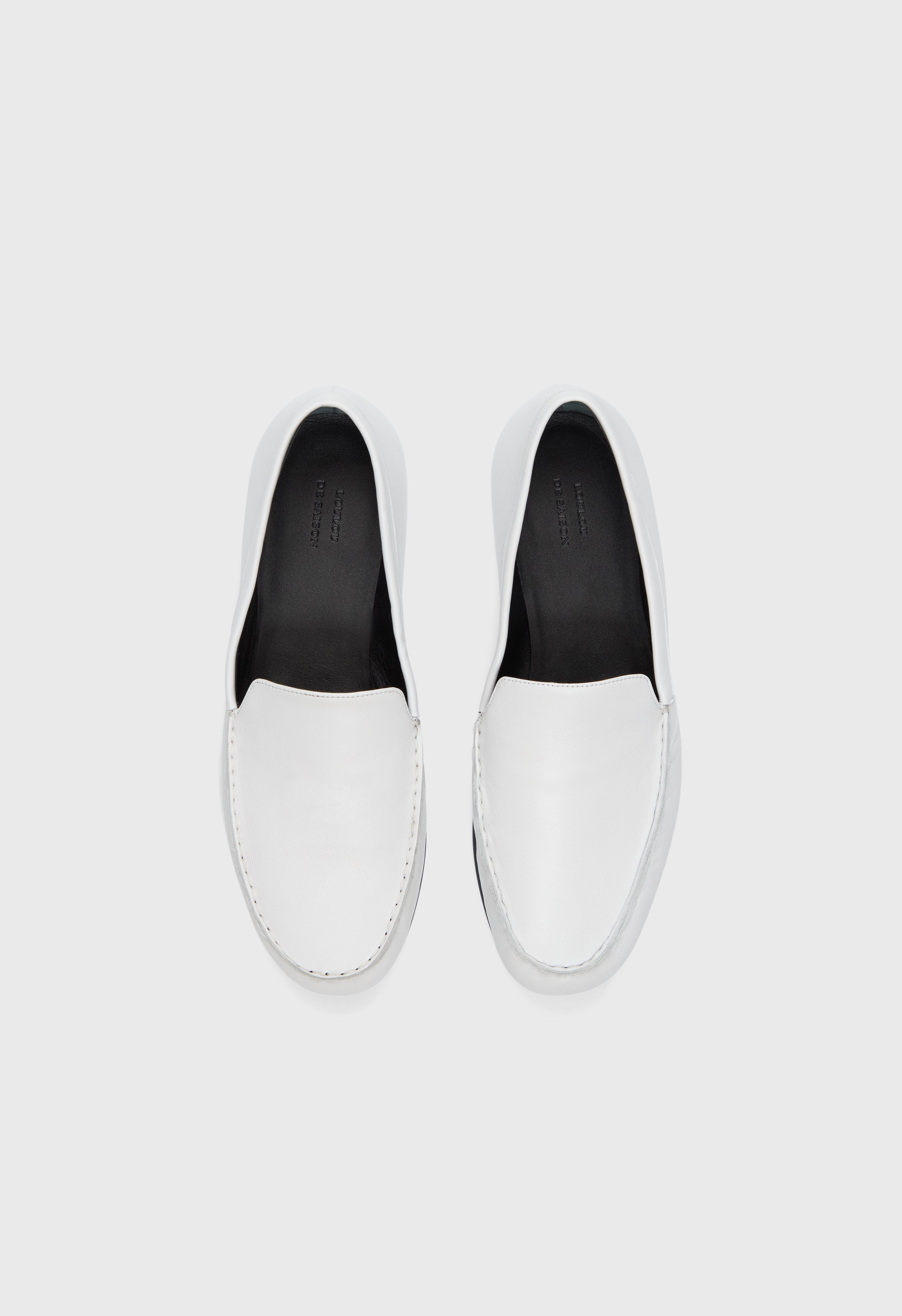 BOROS LDS Mocassins en cuir nappa