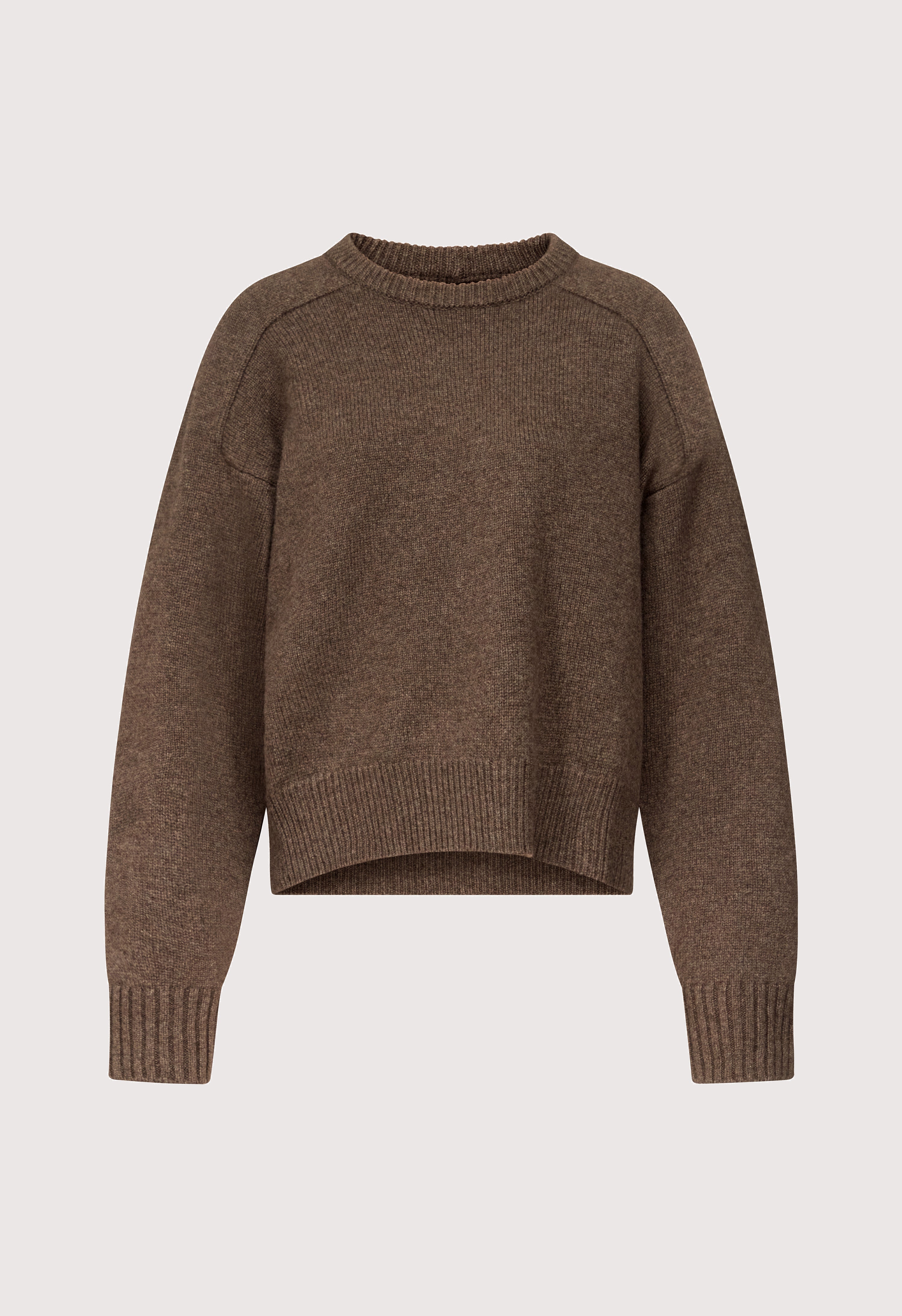 BREHA Pull en laine et cachemire mélangés