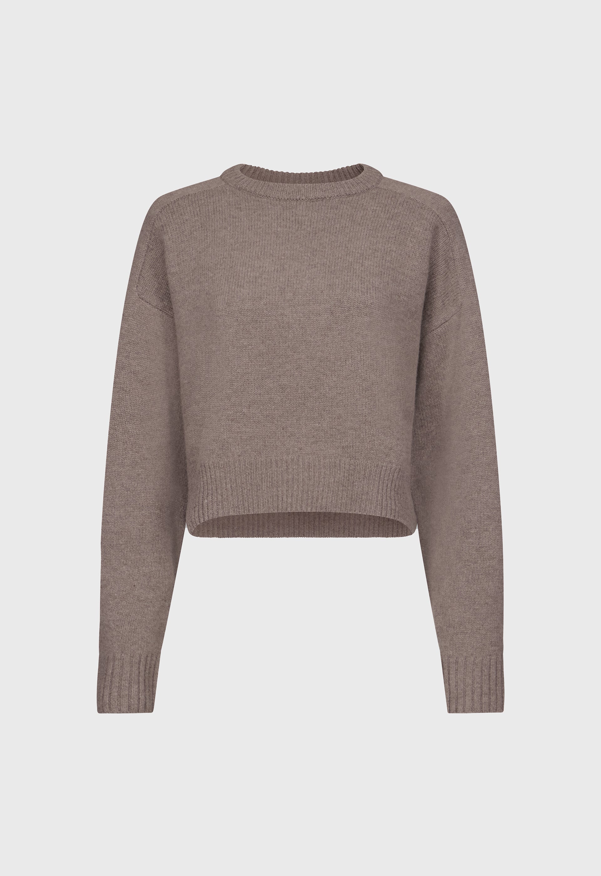 BRUZZI LDS Boxy cashmere sweater