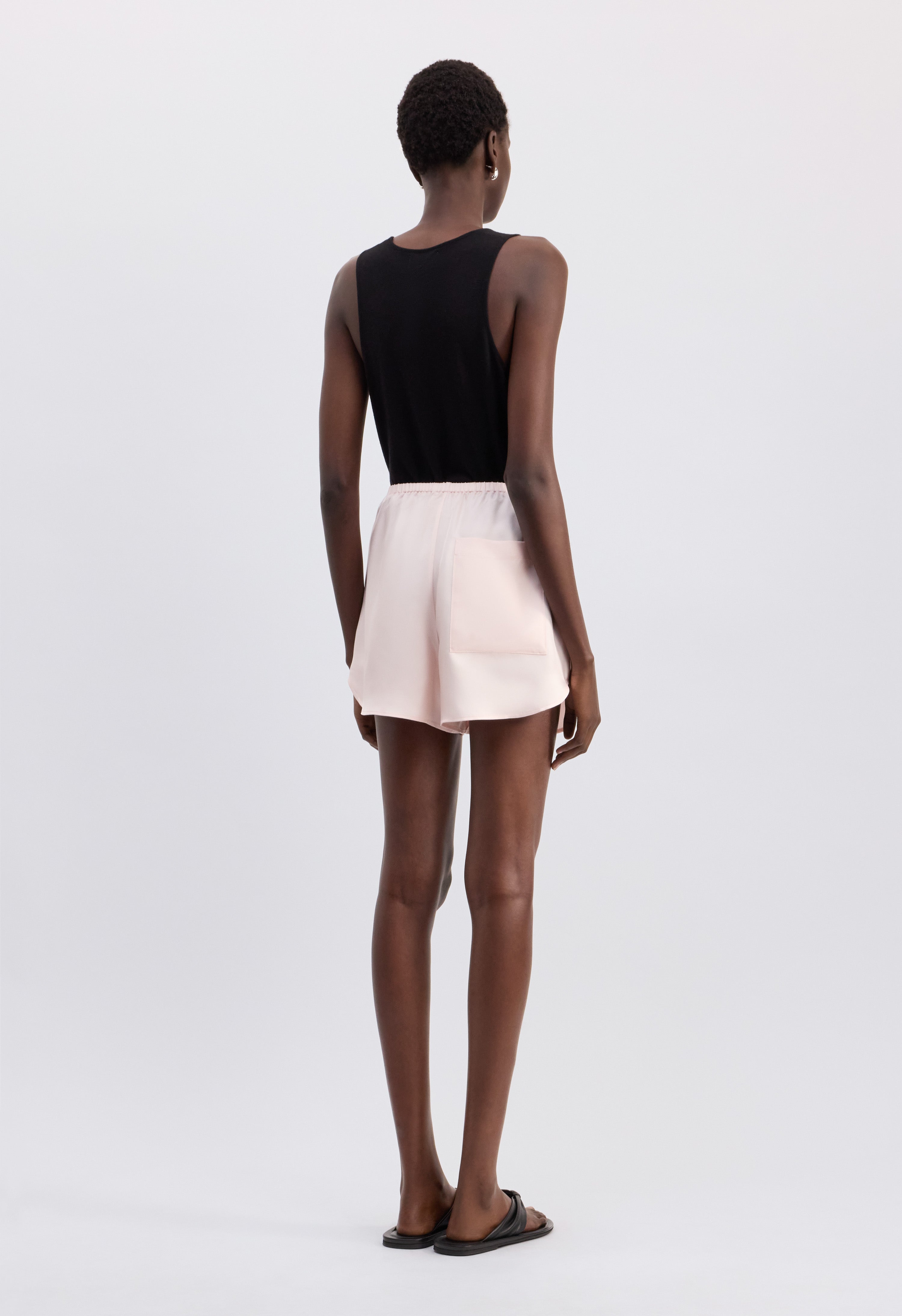 CABO Elasticated silk shorts