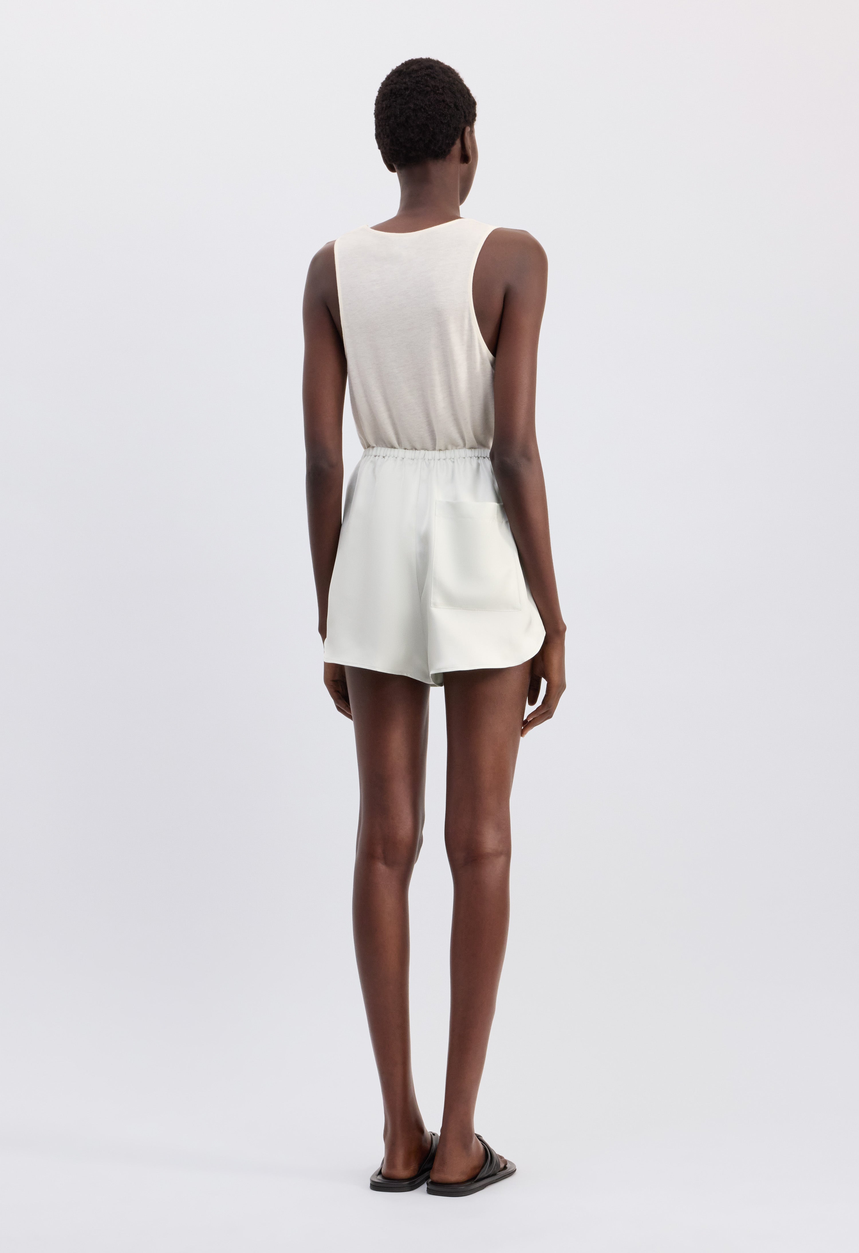 CABO Elasticated silk shorts