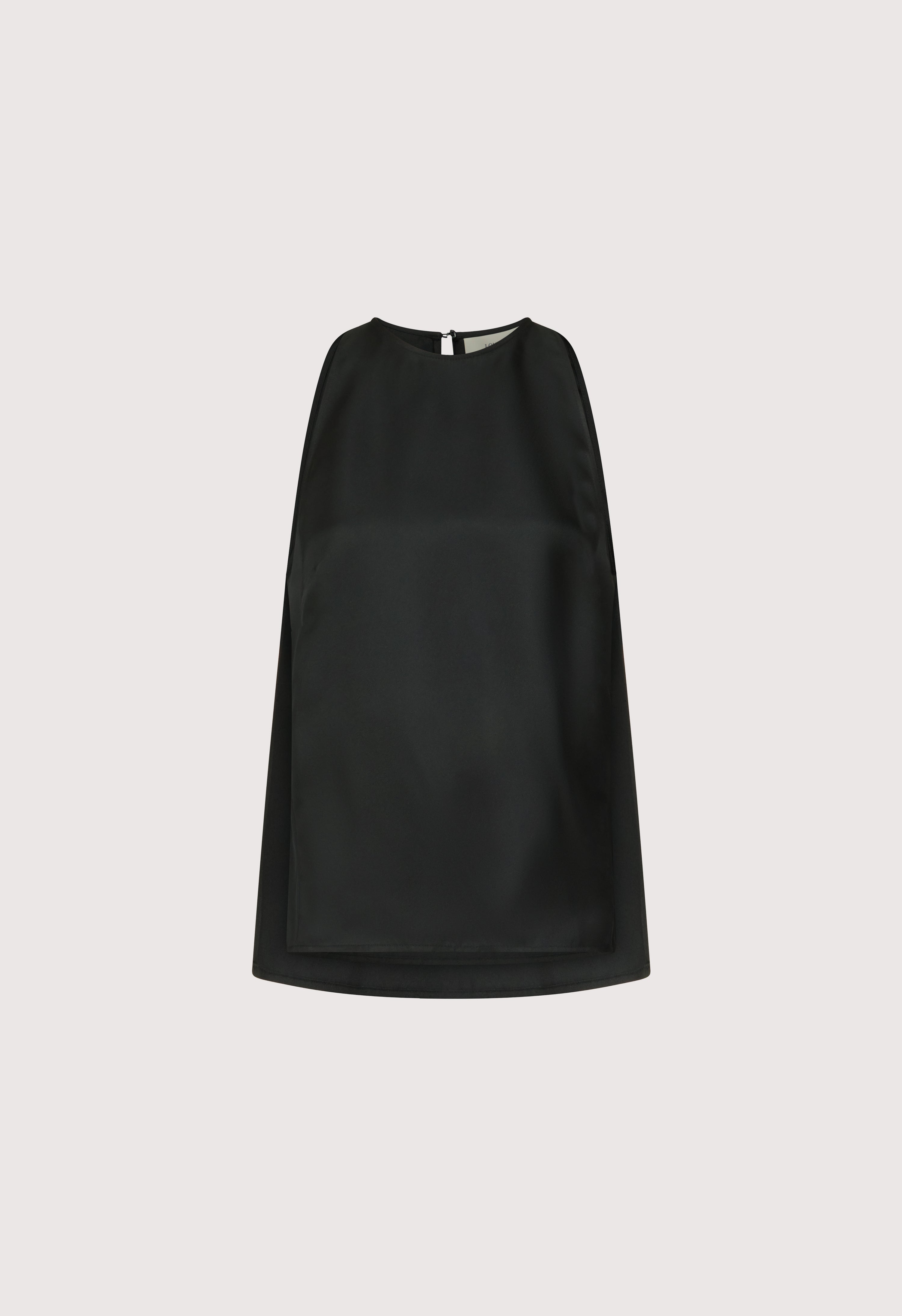 CAMI Silk twill cape top