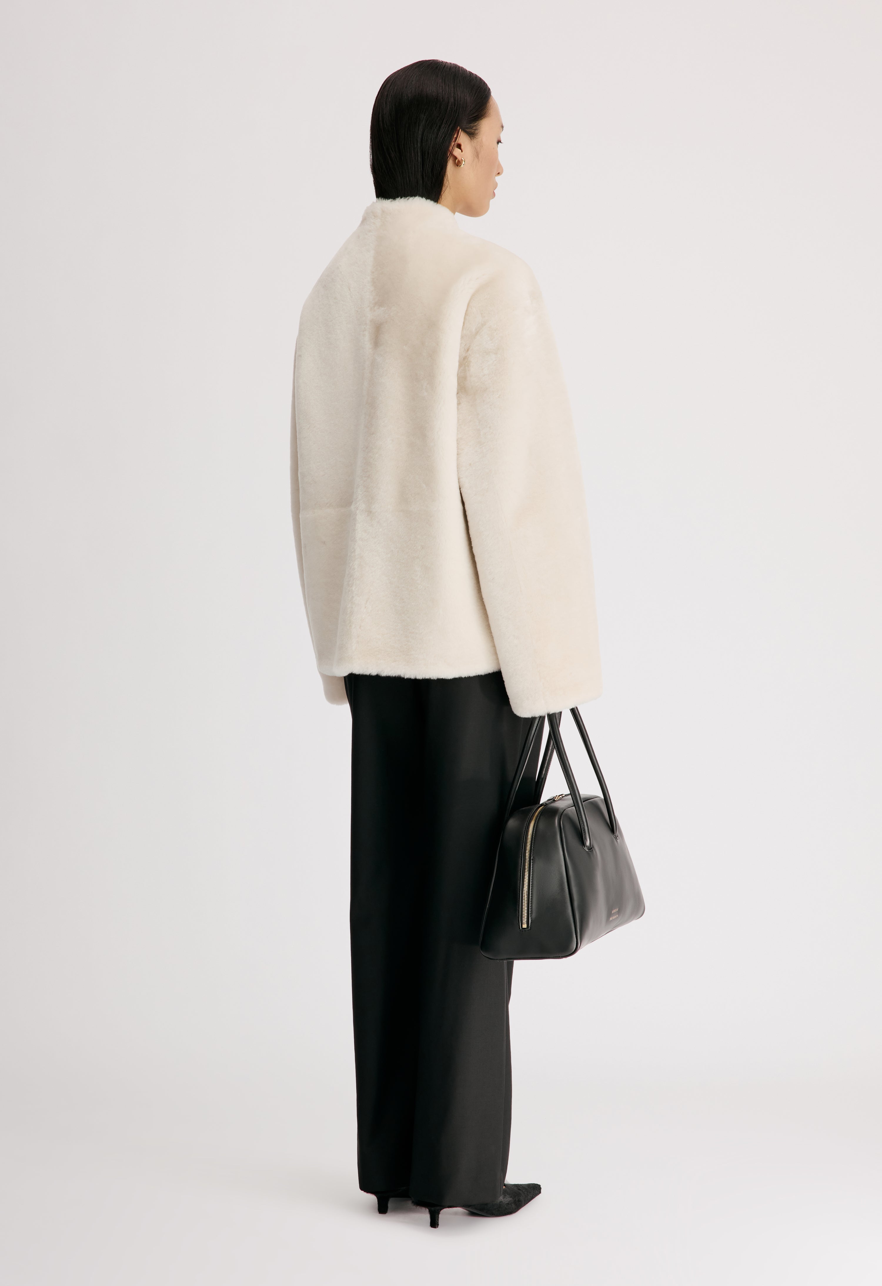 CATHERINE Reversible merino shearling jacket